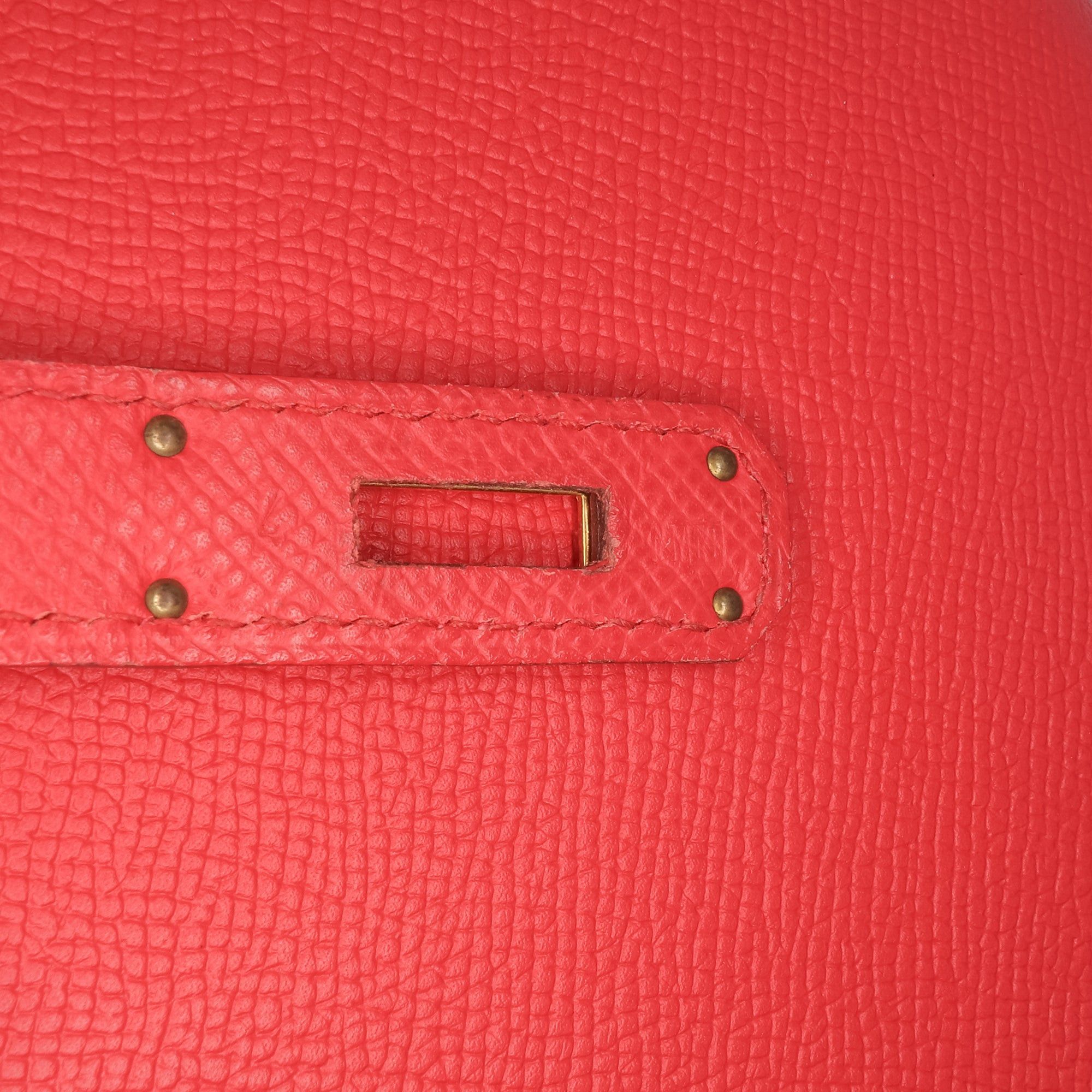 Hermes Hermès Epsom Kelly II Sellier 32 Red Size ONE SIZE - 6 Thumbnail
