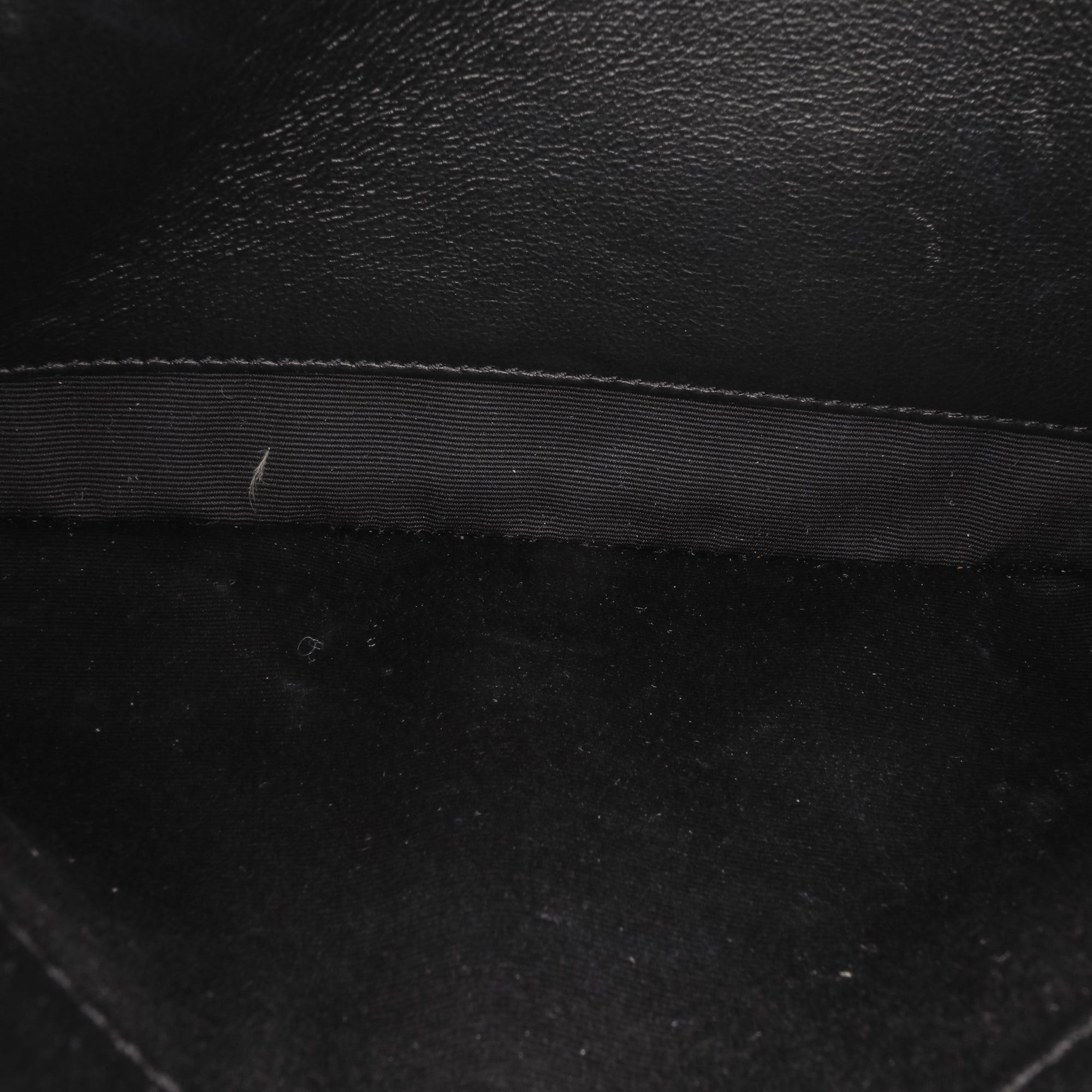 Saint Laurent Paris Saint Laurent Mini Quilted Lambskin Becky Chain Bag Black Size ONE SIZE - 5 Thumbnail