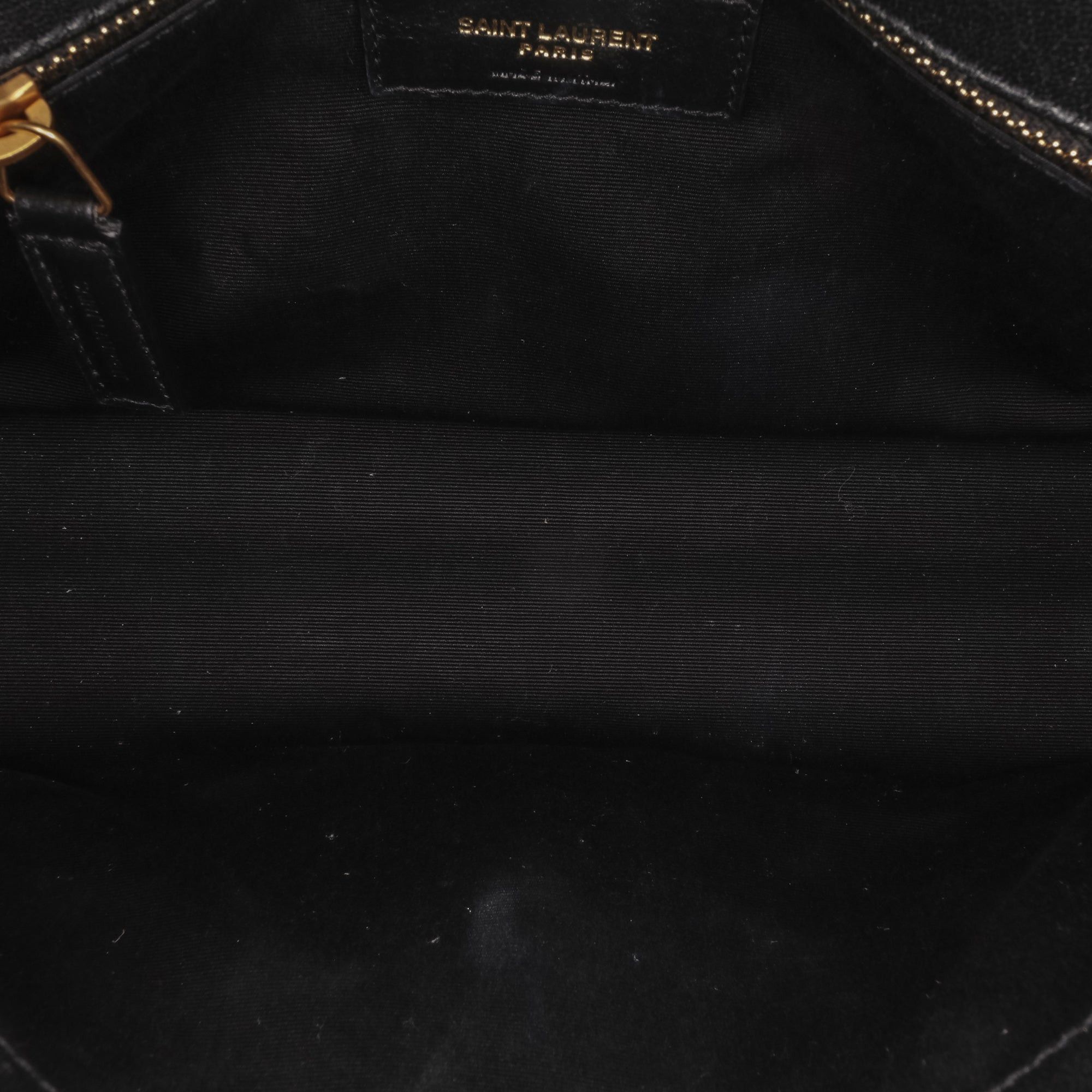 Saint Laurent Paris Saint Laurent Mini Quilted Lambskin Becky Chain Bag Black Size ONE SIZE - 6 Thumbnail