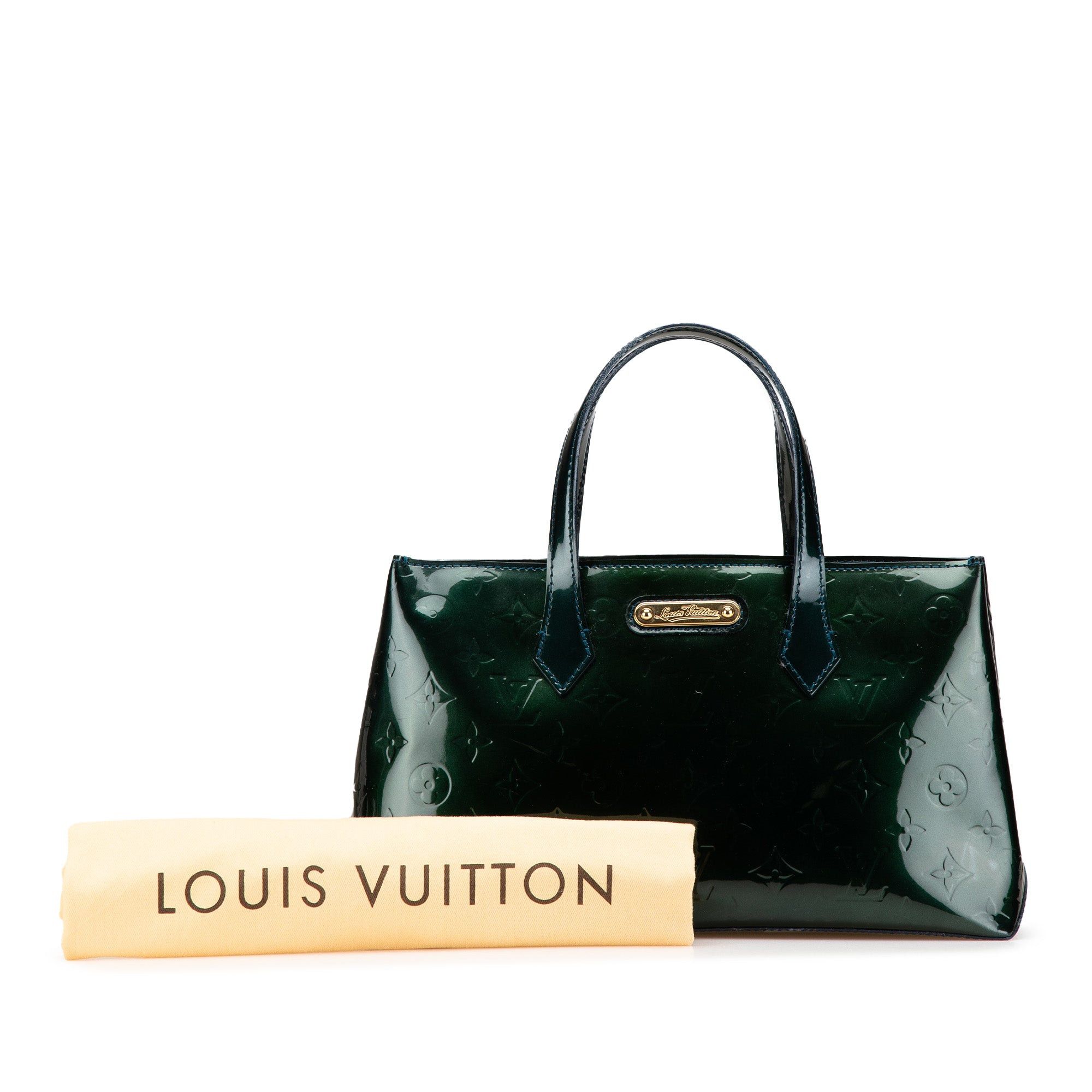 Louis Vuitton Louis Vuitton Monogram Vernis Wilshire PM Green Size ONE SIZE - 12 Thumbnail