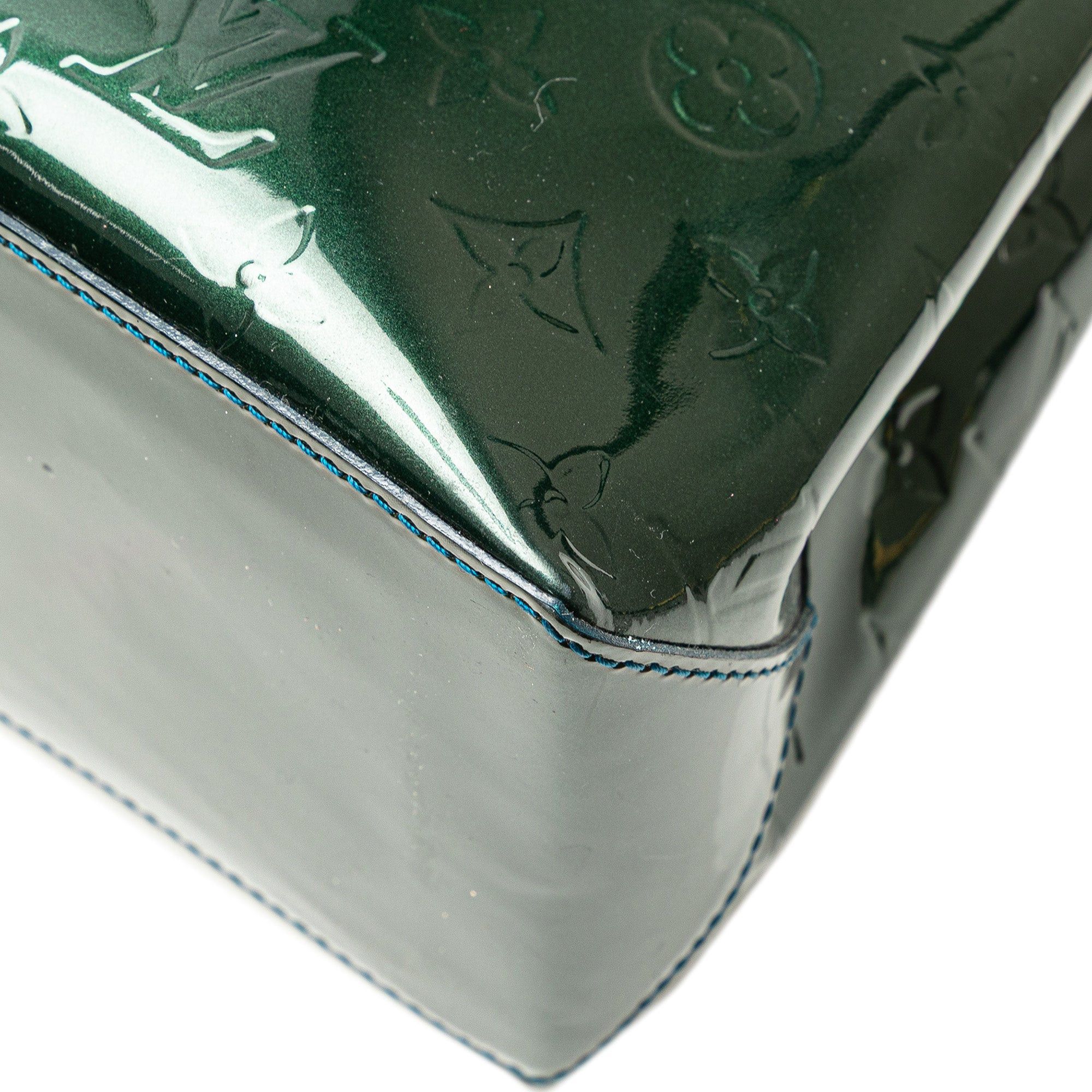 Louis Vuitton Louis Vuitton Monogram Vernis Wilshire PM Green Size ONE SIZE - 8 Thumbnail