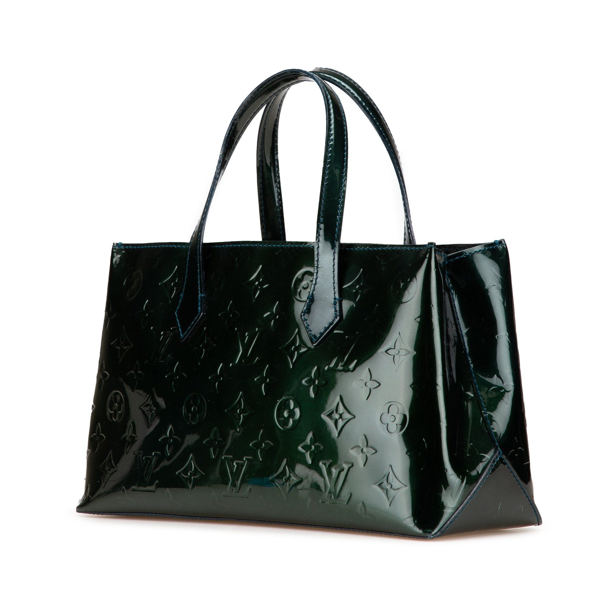 Louis Vuitton Louis Vuitton Monogram Vernis Wilshire PM Green Size ONE SIZE - 2 Thumbnail