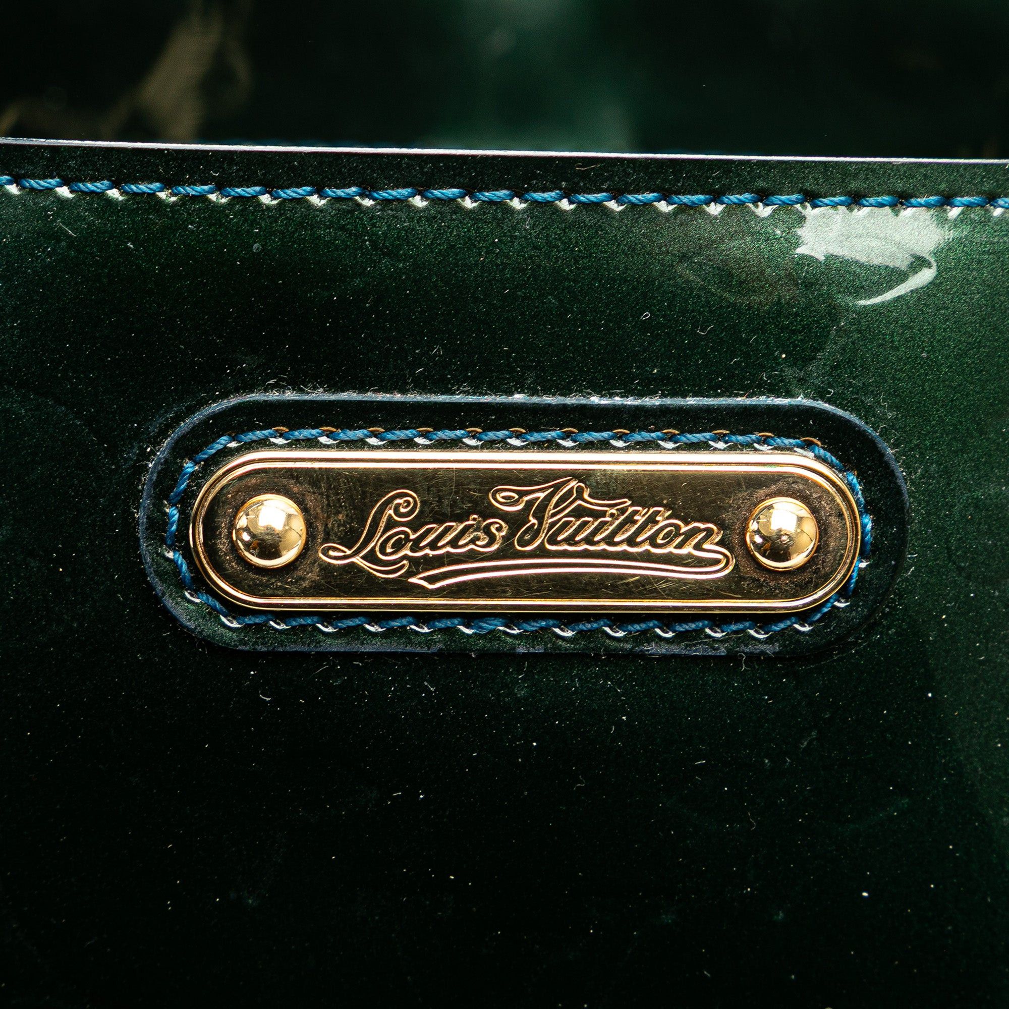 Louis Vuitton Louis Vuitton Monogram Vernis Wilshire PM Green Size ONE SIZE - 5 Thumbnail