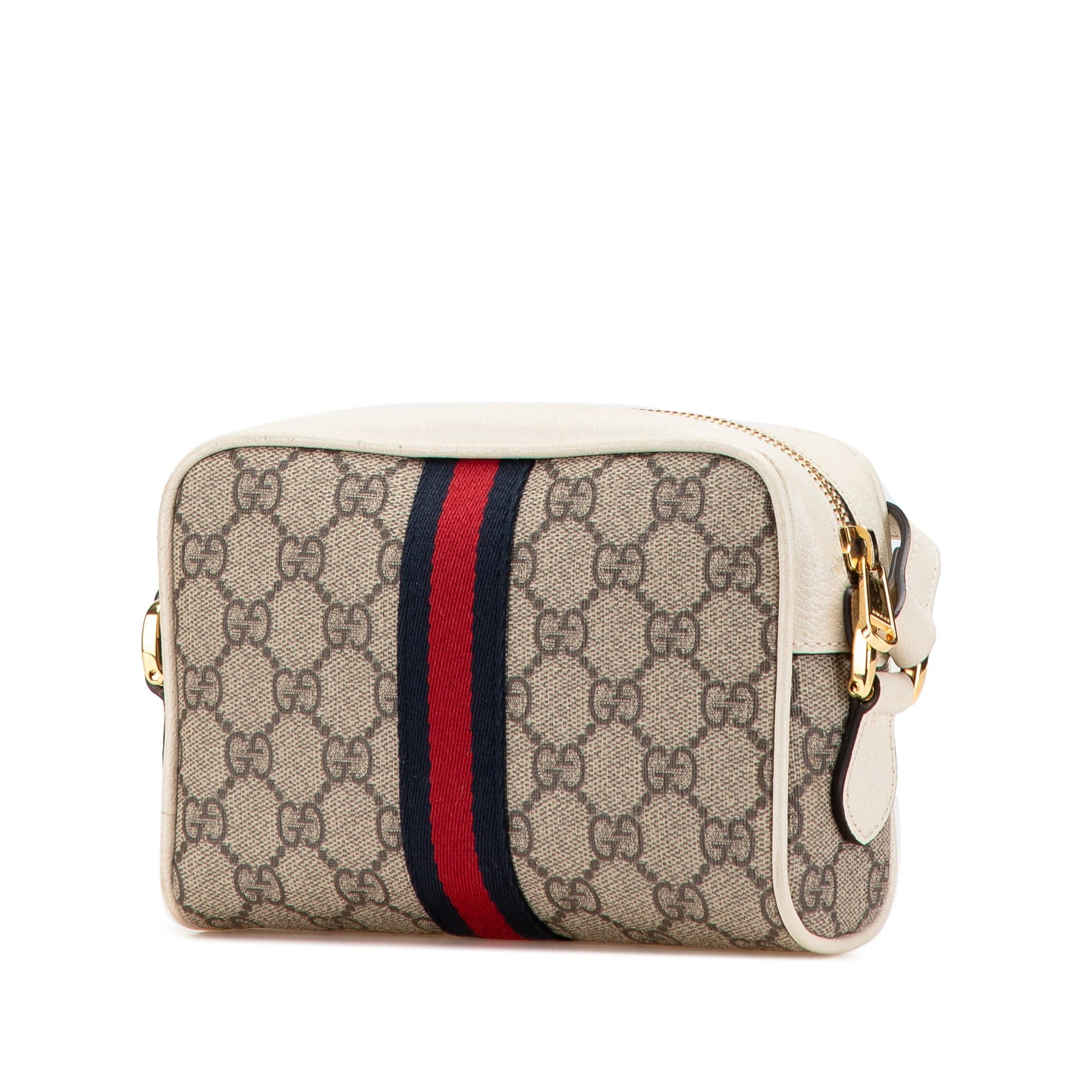 Gucci Gucci Mini GG Supreme Ophidia Crossbody Brown Size ONE SIZE - 2 Thumbnail