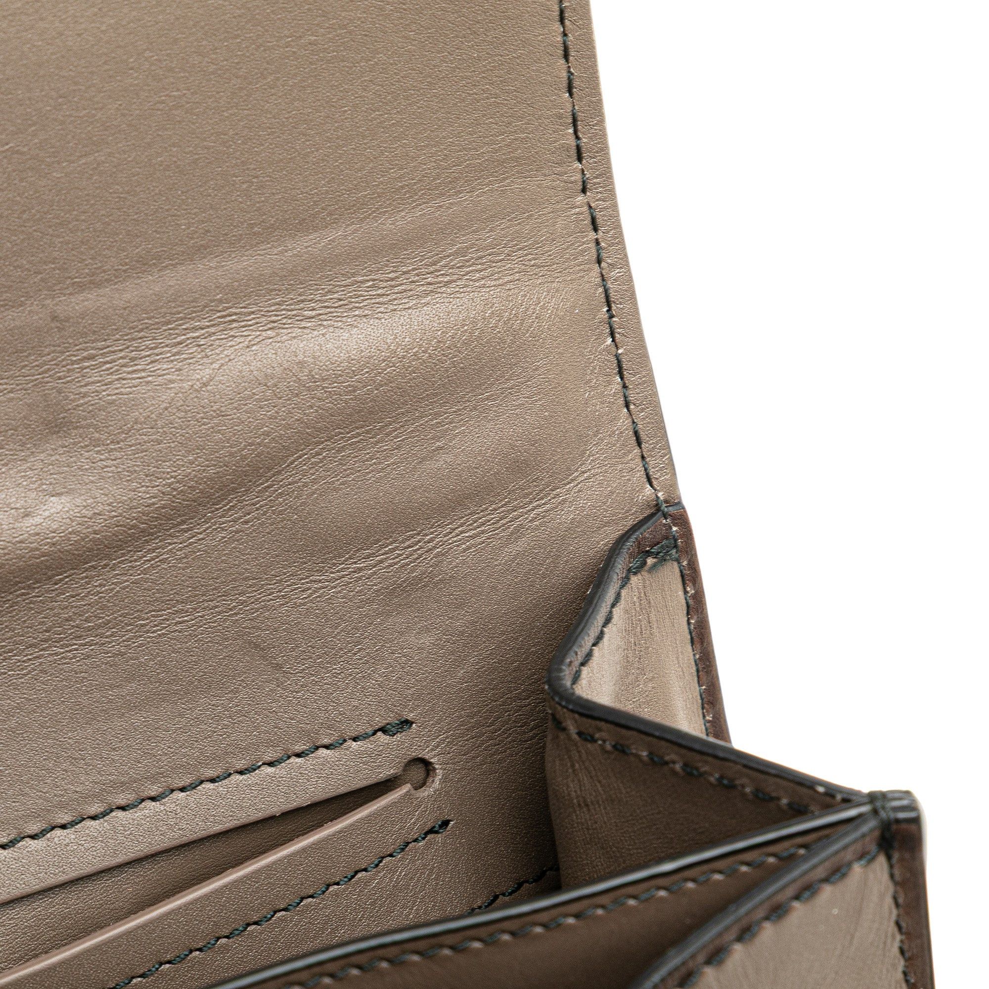 Bottega Veneta Bottega Veneta French Calf City Knot Shoulder Bag Brown Size ONE SIZE - 7 Thumbnail