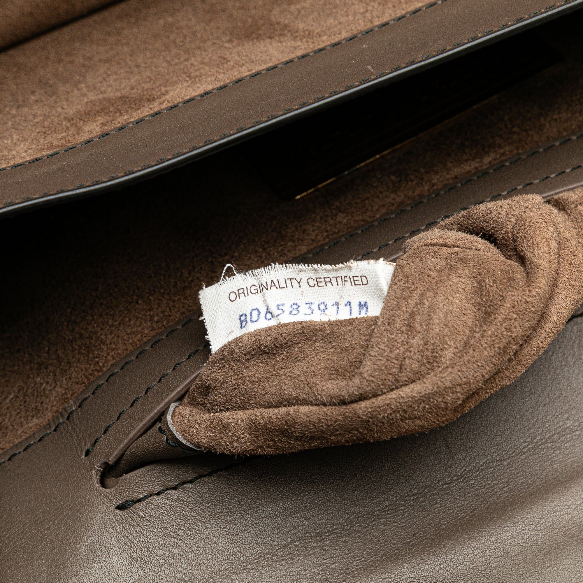 Bottega Veneta Bottega Veneta French Calf City Knot Shoulder Bag Brown Size ONE SIZE - 6 Thumbnail