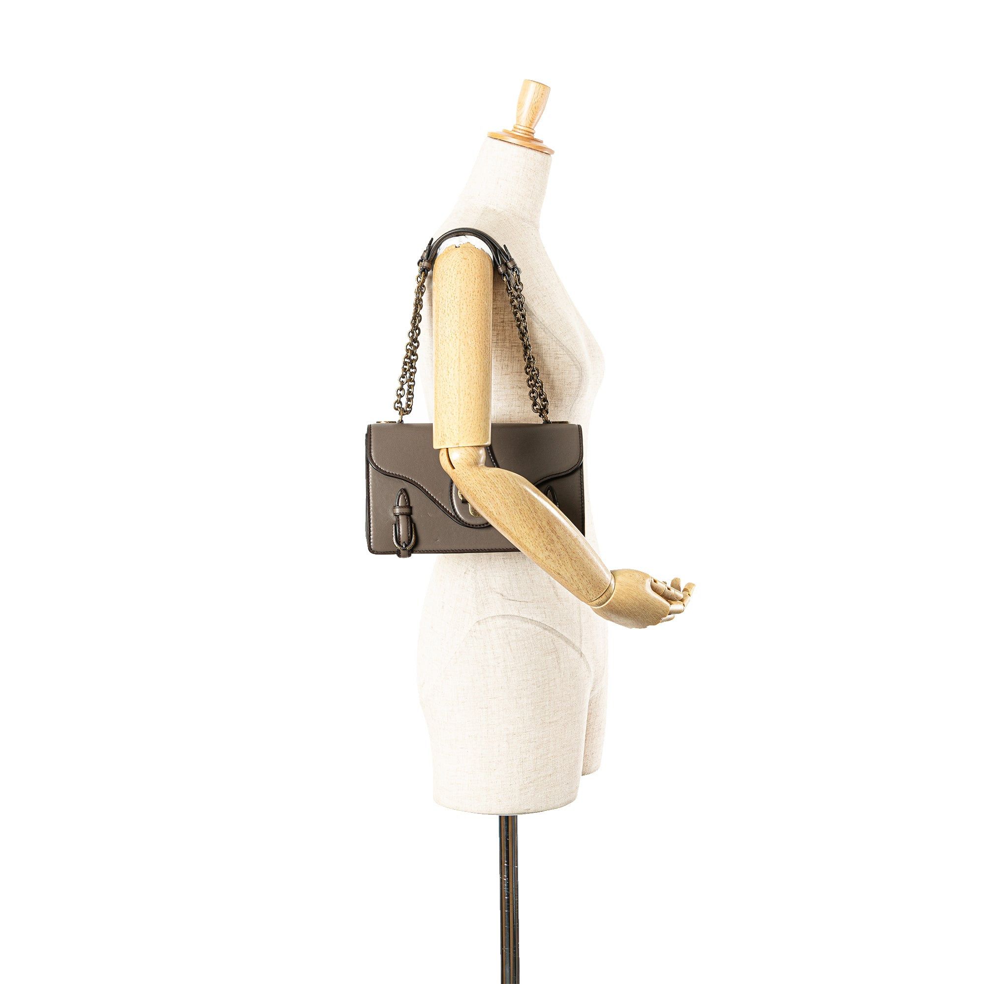 Bottega Veneta Bottega Veneta French Calf City Knot Shoulder Bag Brown Size ONE SIZE - 12 Thumbnail
