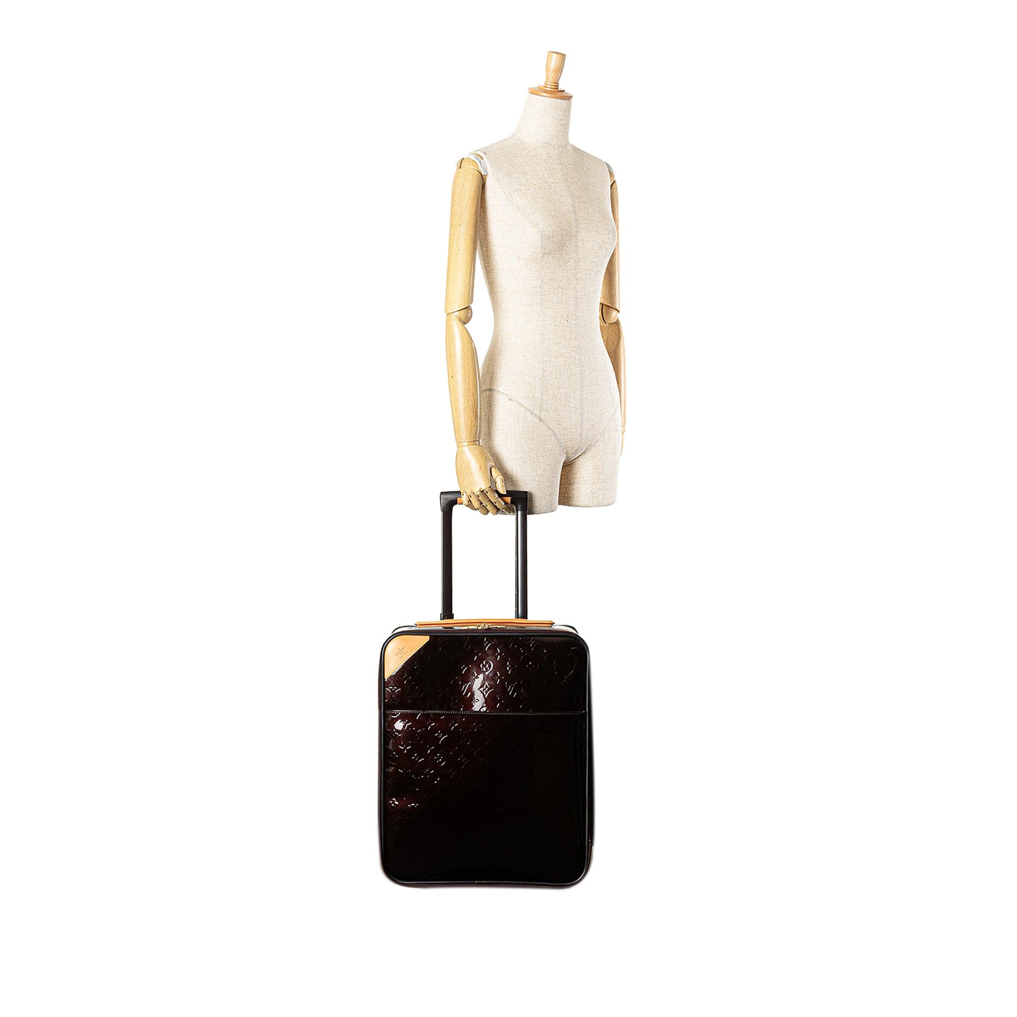 Louis Vuitton Louis Vuitton Monogram Vernis Pegase 45 Purple Size ONE SIZE - 9 Thumbnail