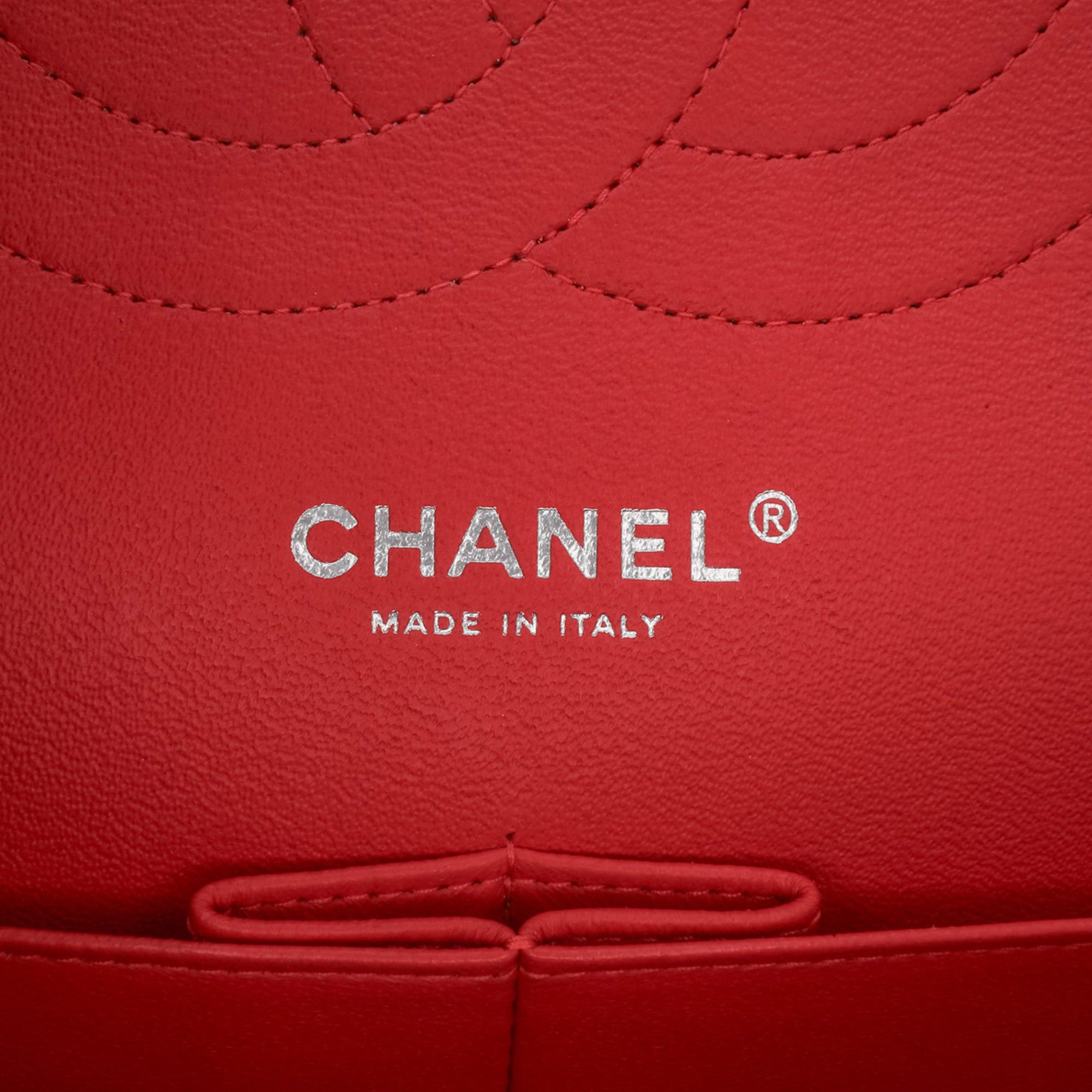 Chanel Chanel Jumbo Classic Patent Double Flap Red Size ONE SIZE - 7 Thumbnail