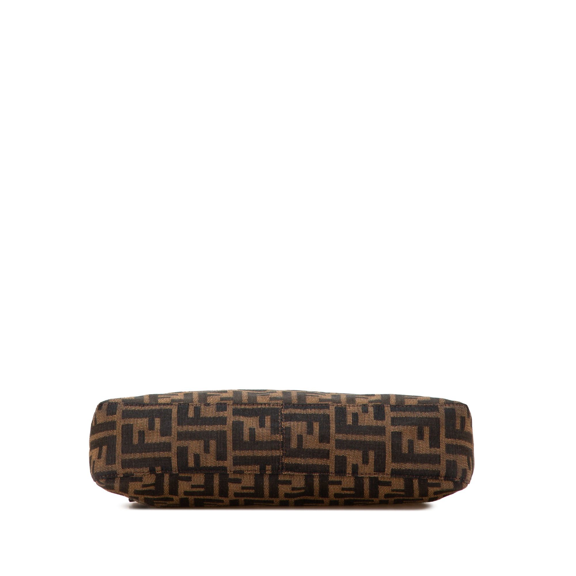 Fendi Fendi Zucca Canvas Shoulder Bag Brown Size ONE SIZE - 3 Thumbnail