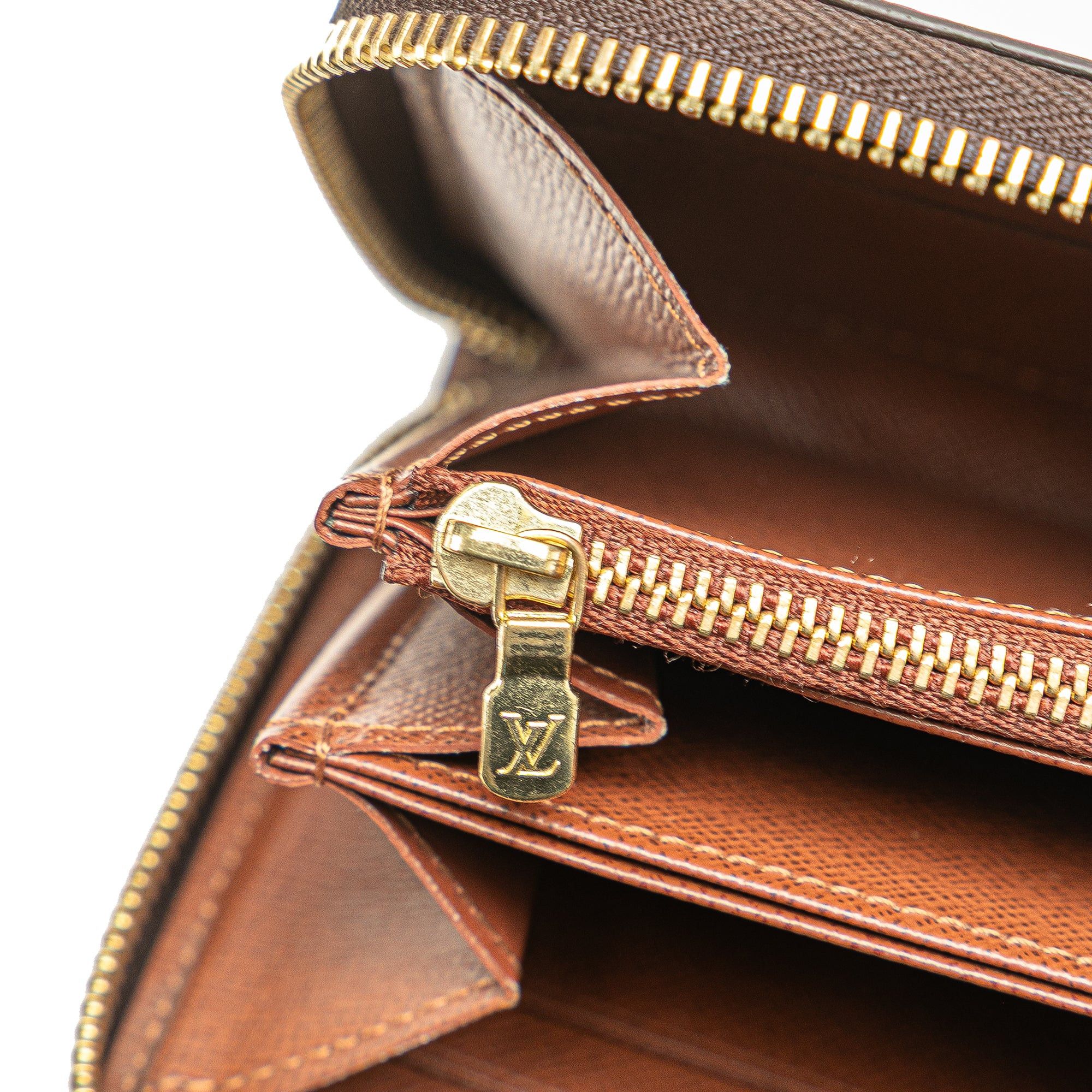 Louis Vuitton Louis Vuitton Monogram Zippy Long Wallet Brown Size ONE SIZE - 7 Thumbnail