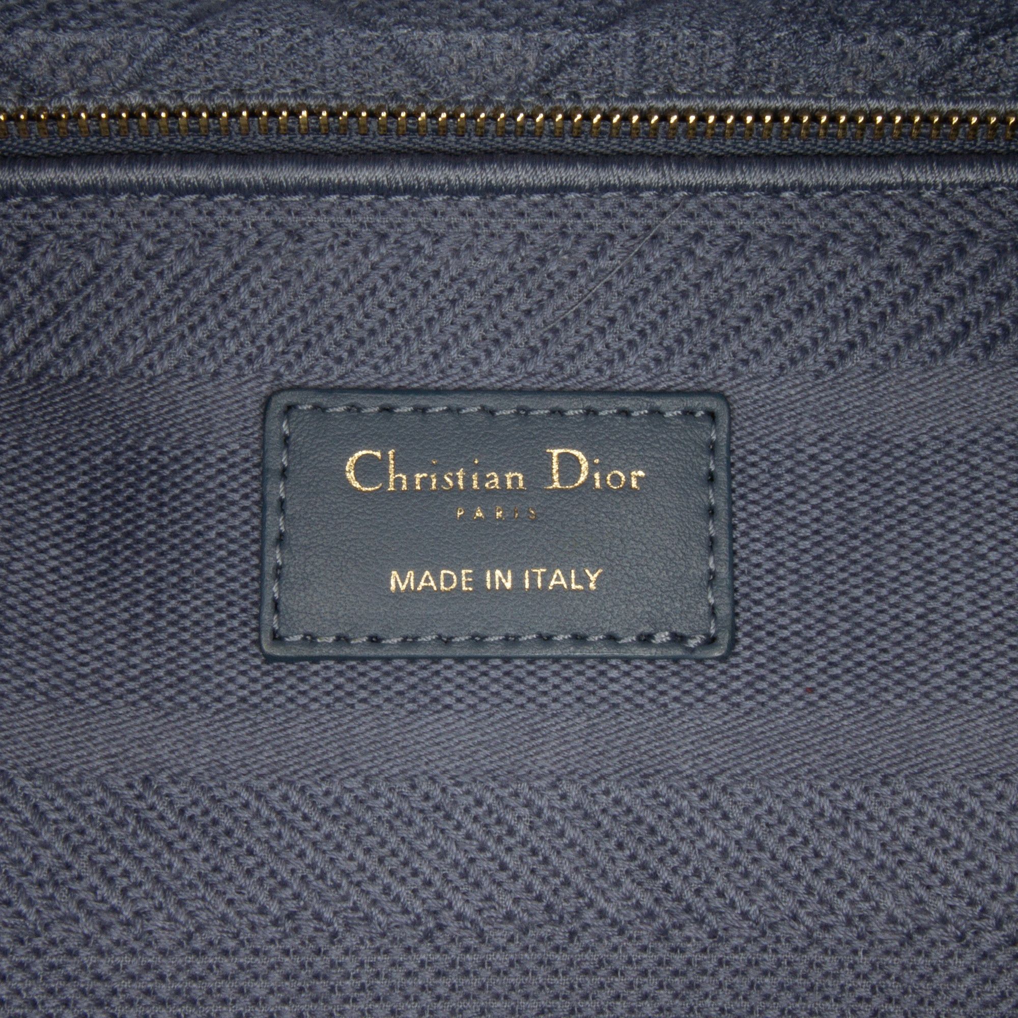 Dior Dior Medium Cannage Lady D-Lite Blue Size ONE SIZE - 7 Thumbnail