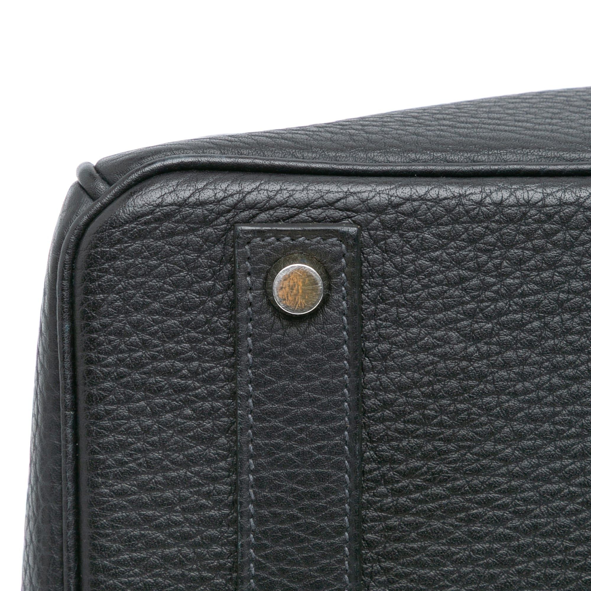 Hermes Hermès Togo Birkin Retourne 40 Blue Size ONE SIZE - 7 Thumbnail