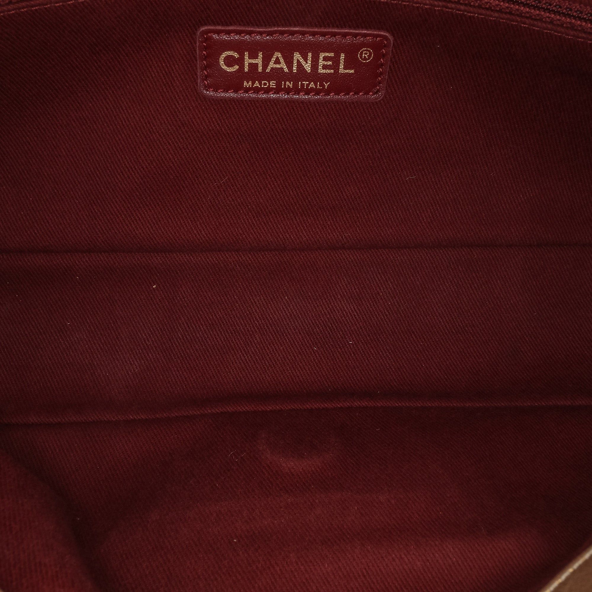 Chanel Chanel Medium Quilted Aged Calfskin Pondicherry Flap Gold Size ONE SIZE - 4 Thumbnail