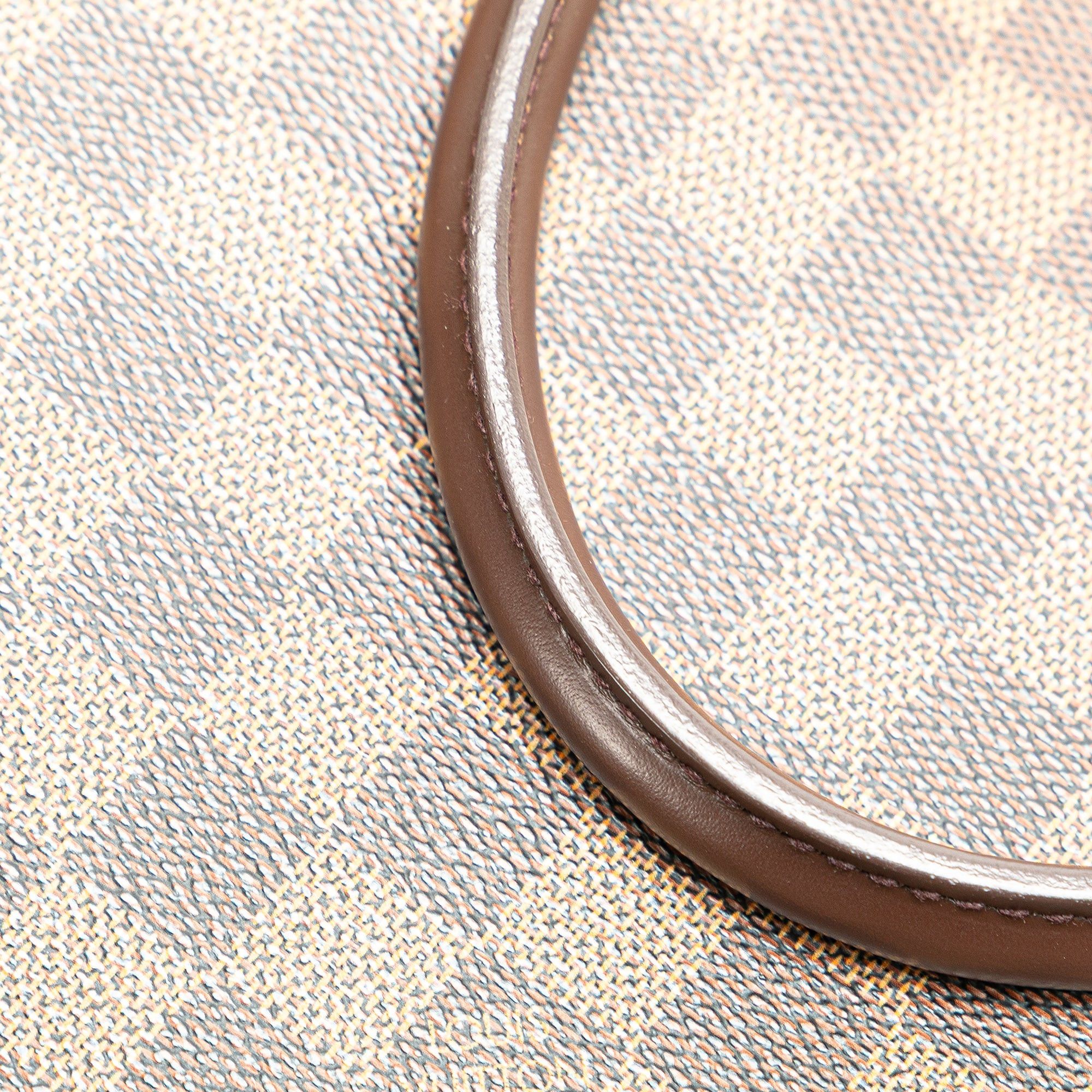 Louis Vuitton Louis Vuitton Damier Ebene Flat Bag Brown Size ONE SIZE - 9 Thumbnail