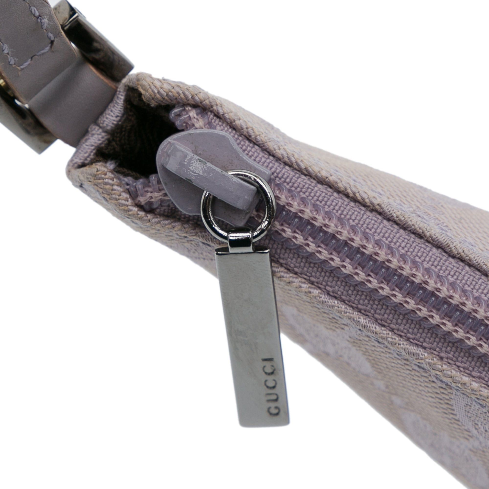 Gucci Gucci GG Canvas Shoulder Bag Purple Size ONE SIZE - 8 Thumbnail