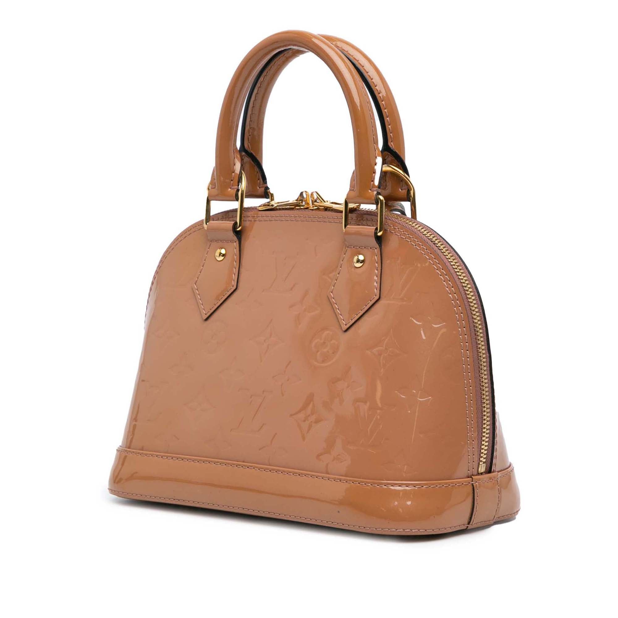 Louis Vuitton Louis Vuitton Monogram Vernis Alma BB Brown Size ONE SIZE - 2 Thumbnail