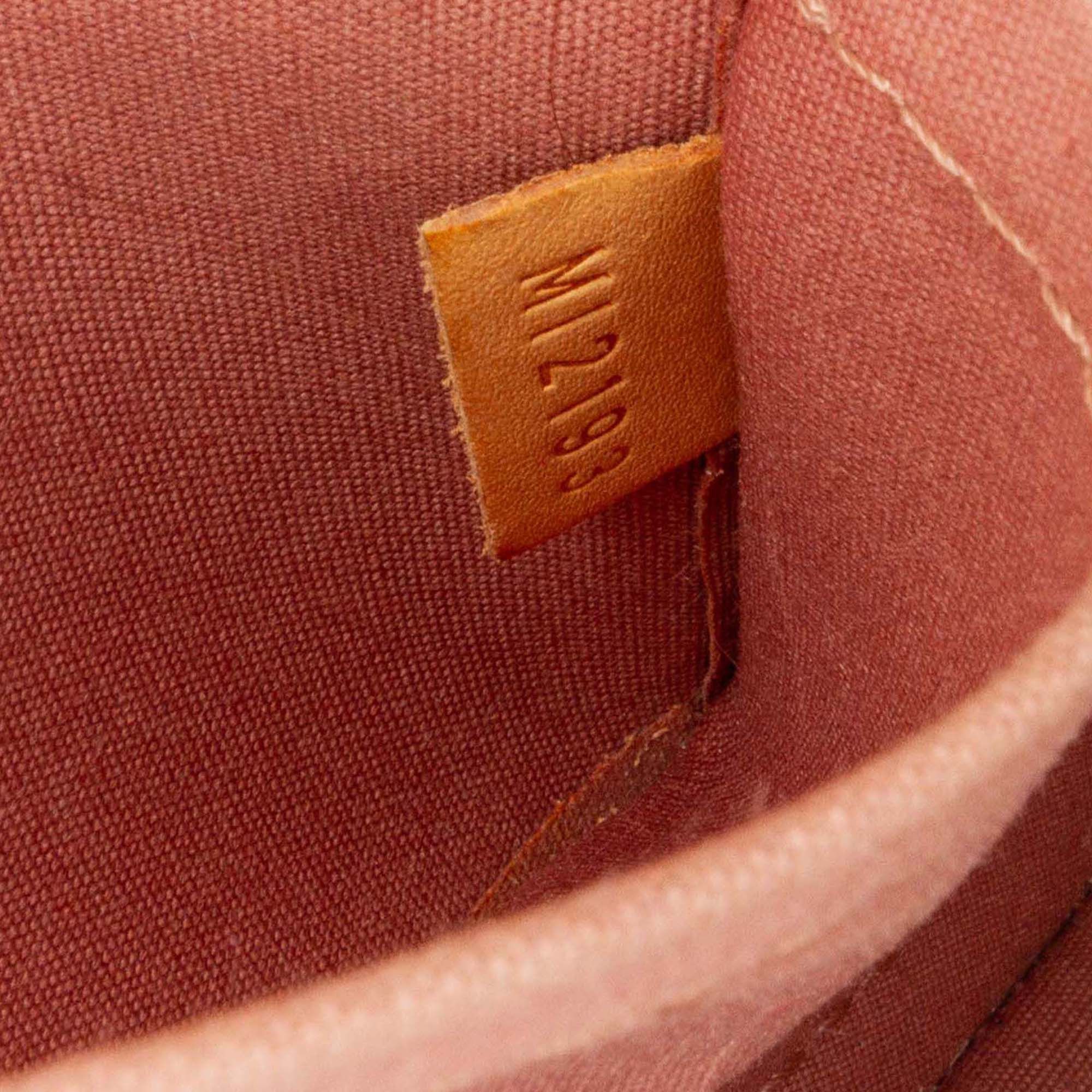 Louis Vuitton Louis Vuitton Monogram Vernis Alma BB Brown Size ONE SIZE - 5 Thumbnail