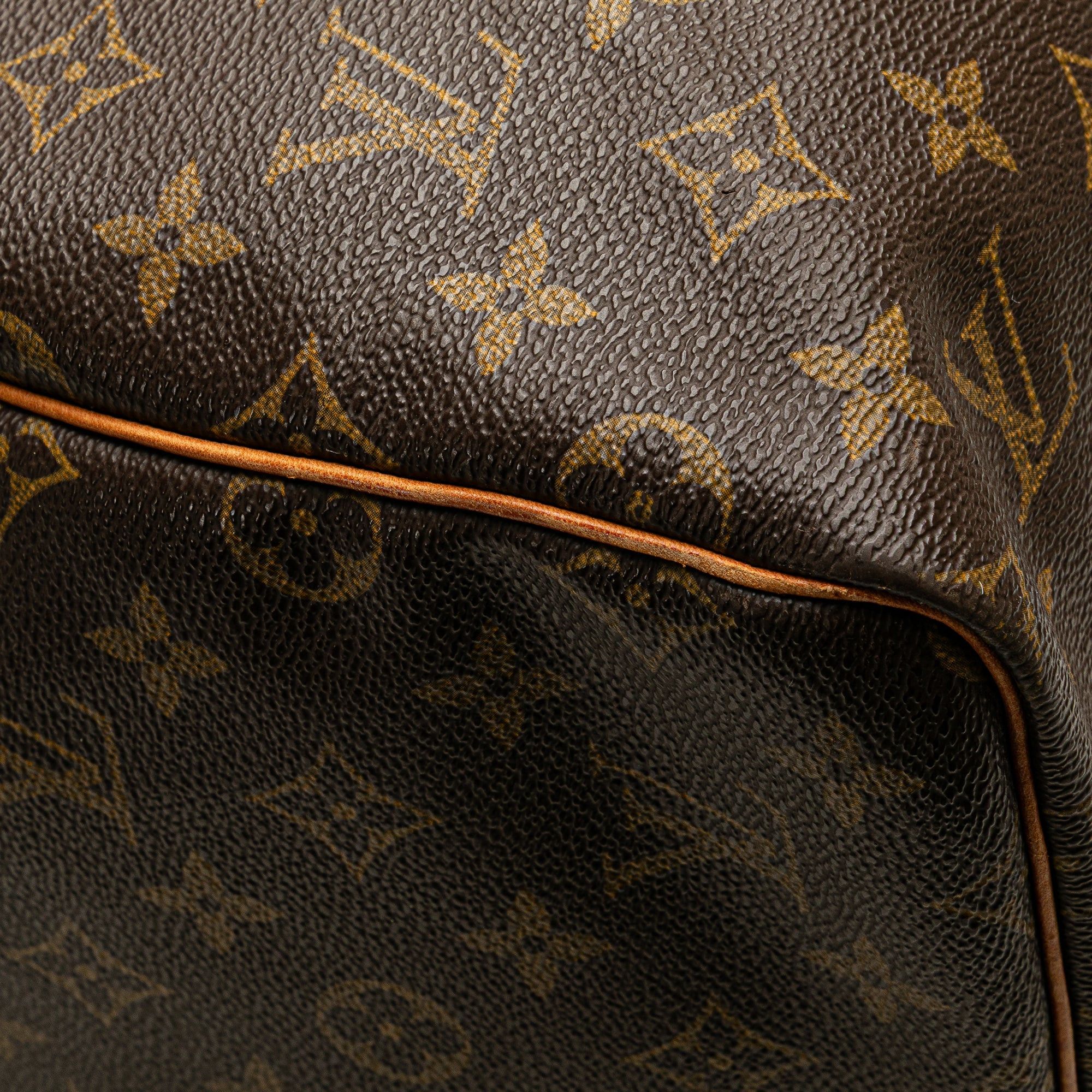 Louis Vuitton Louis Vuitton Monogram Keepall 55 Brown Size ONE SIZE - 10 Thumbnail
