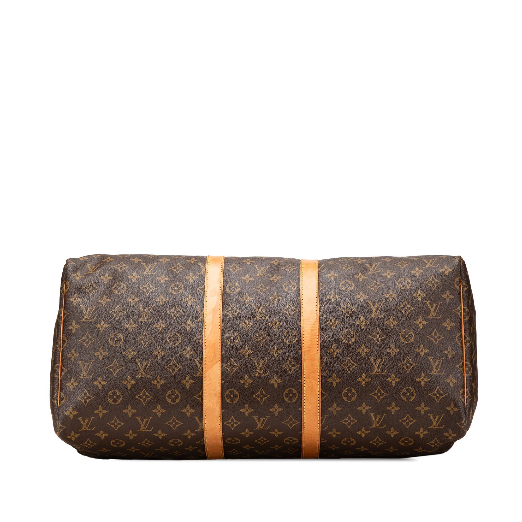 Louis Vuitton Louis Vuitton Monogram Keepall 55 Brown Size ONE SIZE - 3 Thumbnail