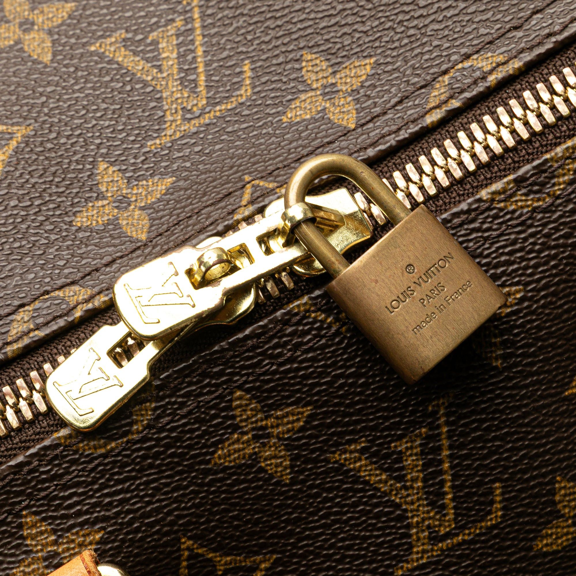 Louis Vuitton Louis Vuitton Monogram Keepall 55 Brown Size ONE SIZE - 7 Thumbnail