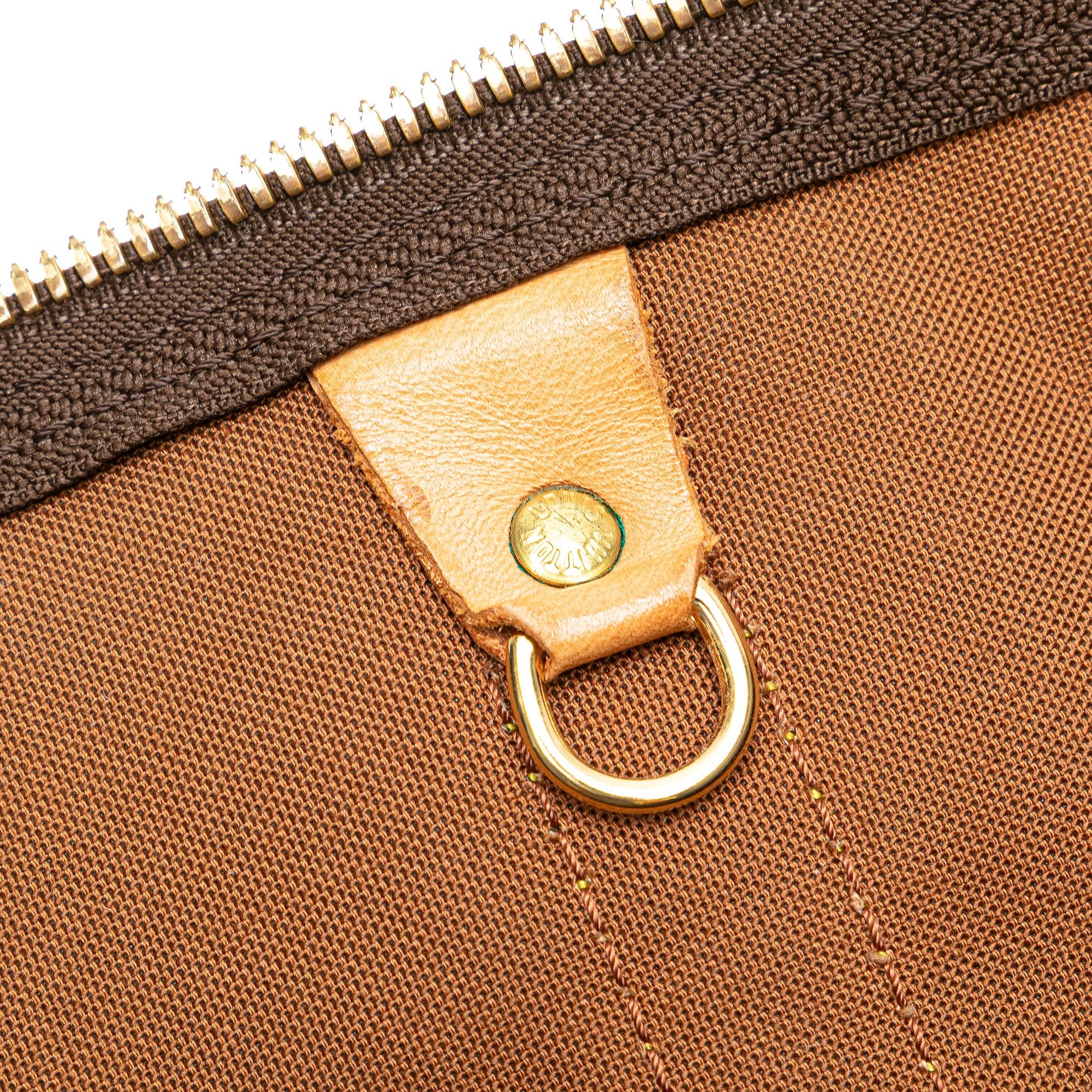 Louis Vuitton Louis Vuitton Monogram Keepall 55 Brown Size ONE SIZE - 8 Thumbnail