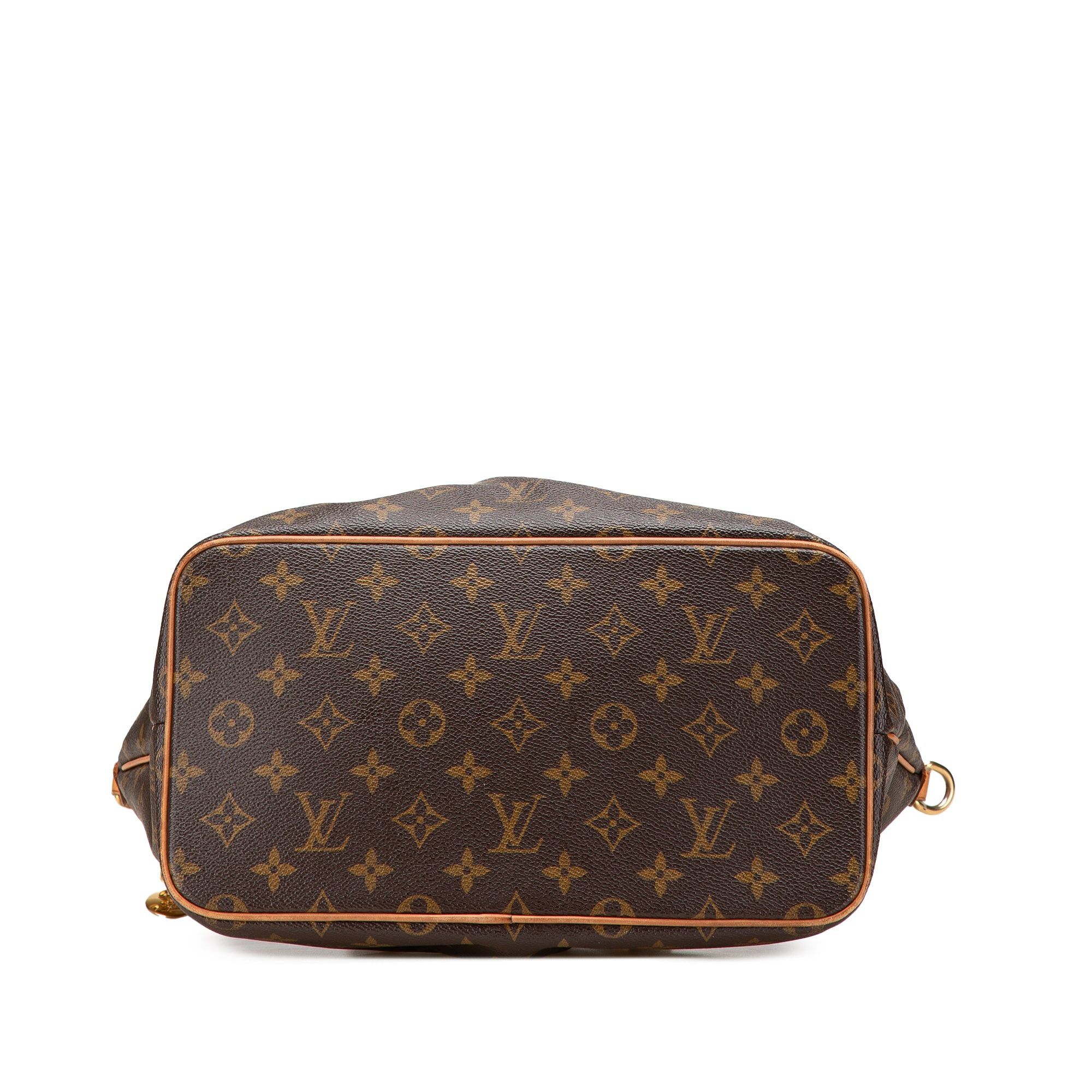 Louis Vuitton Louis Vuitton Monogram Palermo PM Brown Size ONE SIZE - 3 Thumbnail