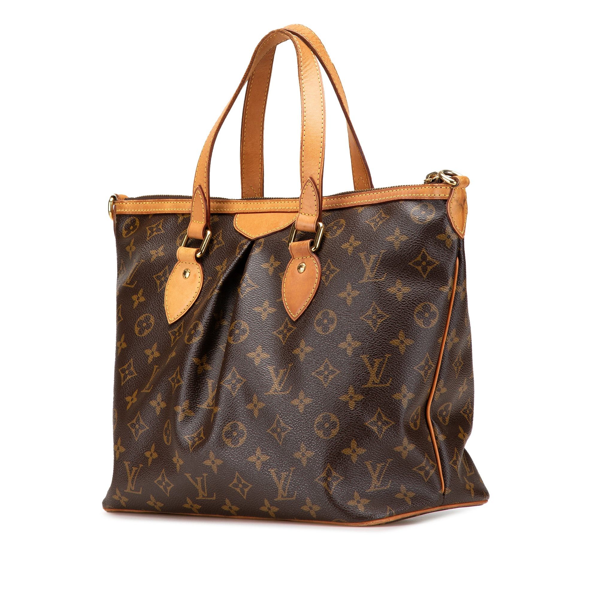 Louis Vuitton Louis Vuitton Monogram Palermo PM Brown Size ONE SIZE - 2 Thumbnail