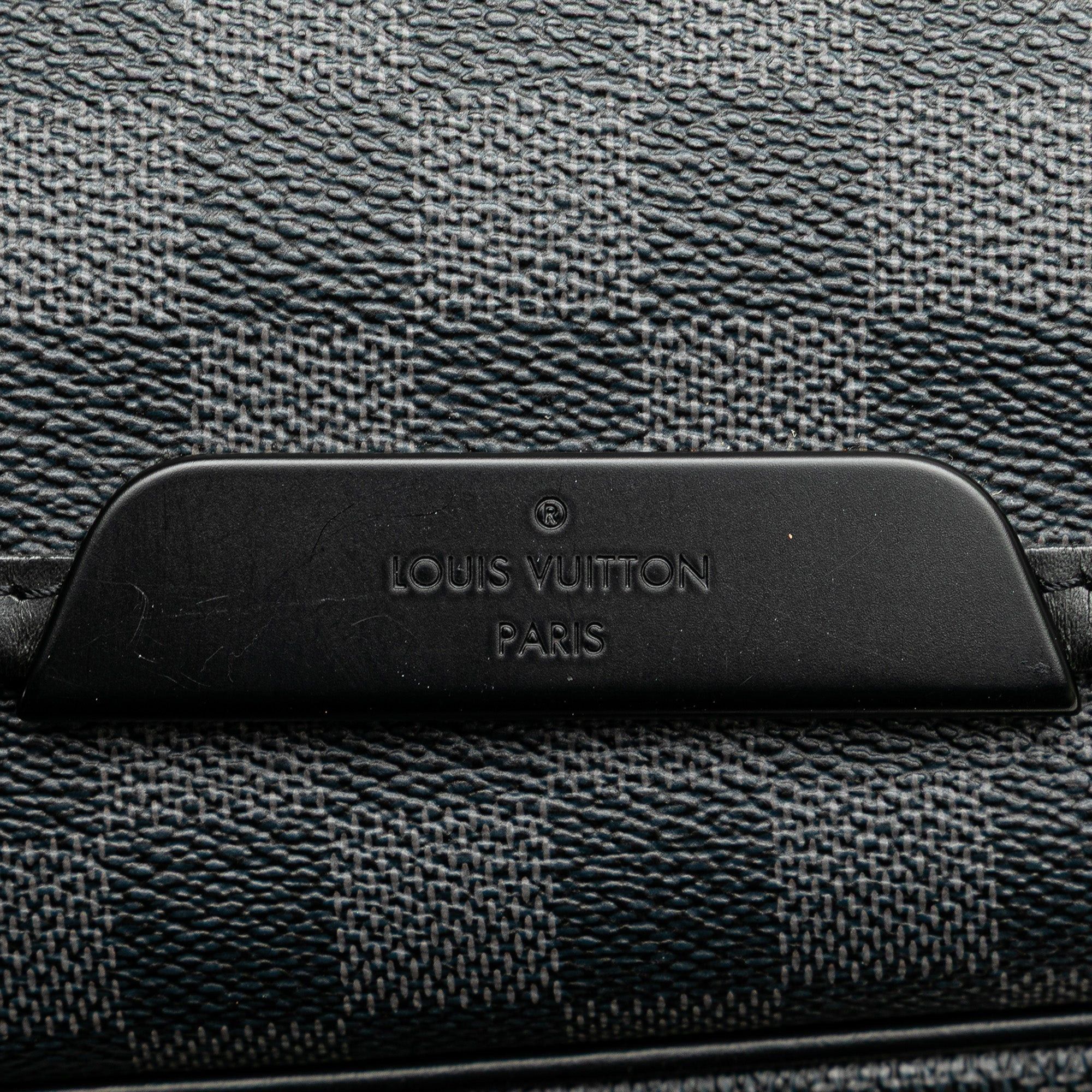 Louis Vuitton Louis Vuitton Damier Graphite Daniel MM Black Size ONE SIZE - 7 Thumbnail