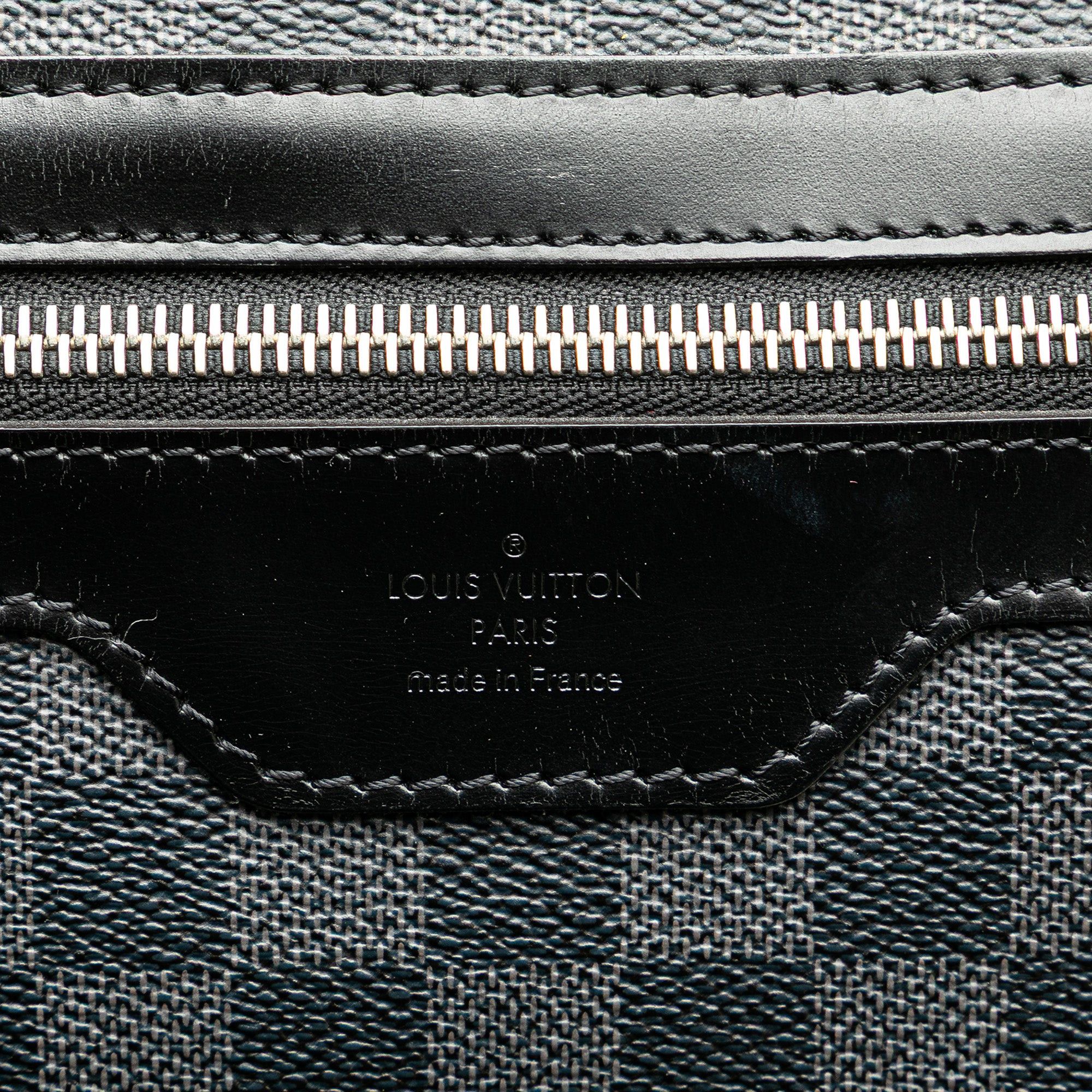 Louis Vuitton Louis Vuitton Damier Graphite Daniel MM Black Size ONE SIZE - 6 Thumbnail
