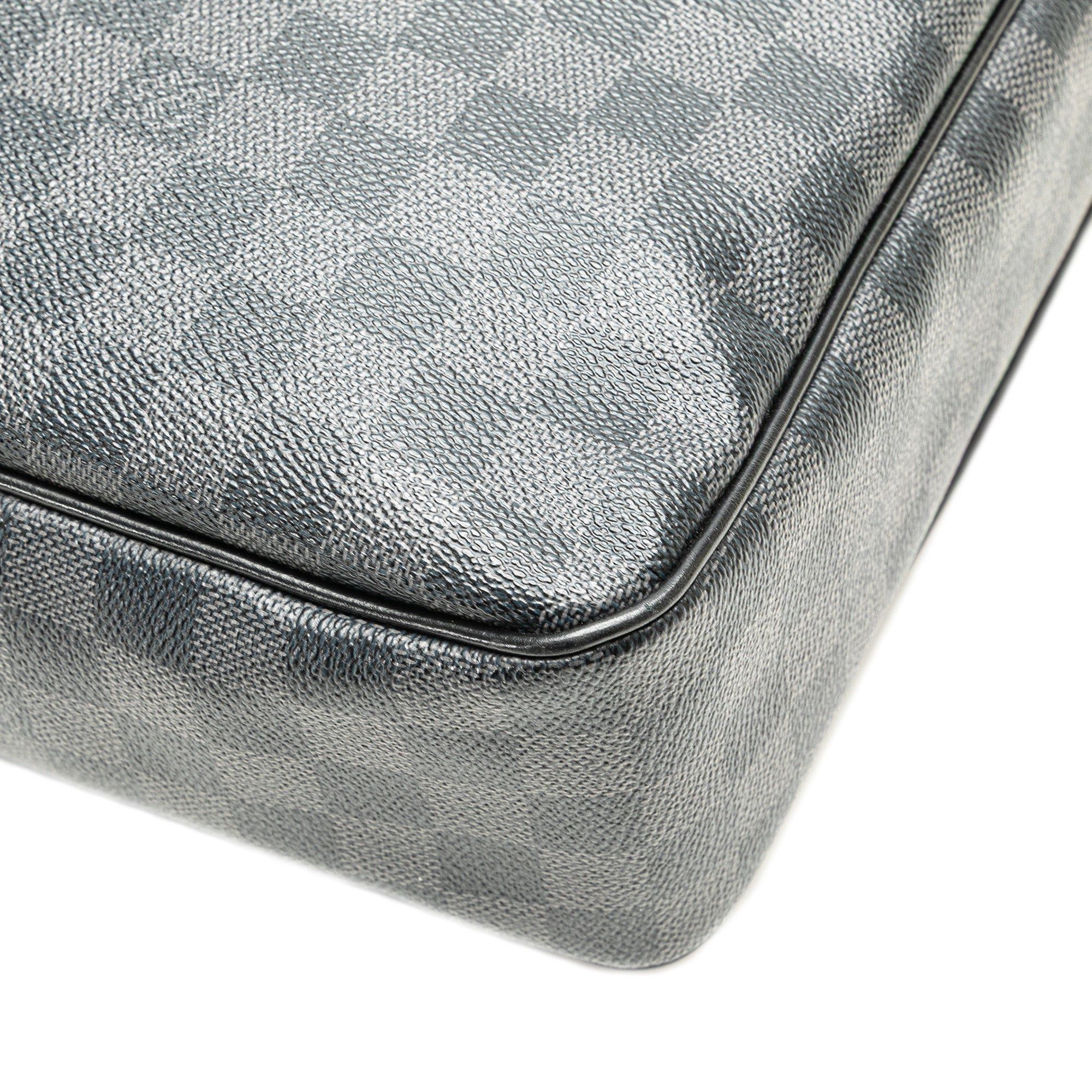 Louis Vuitton Louis Vuitton Damier Graphite Daniel MM Black Size ONE SIZE - 9 Thumbnail