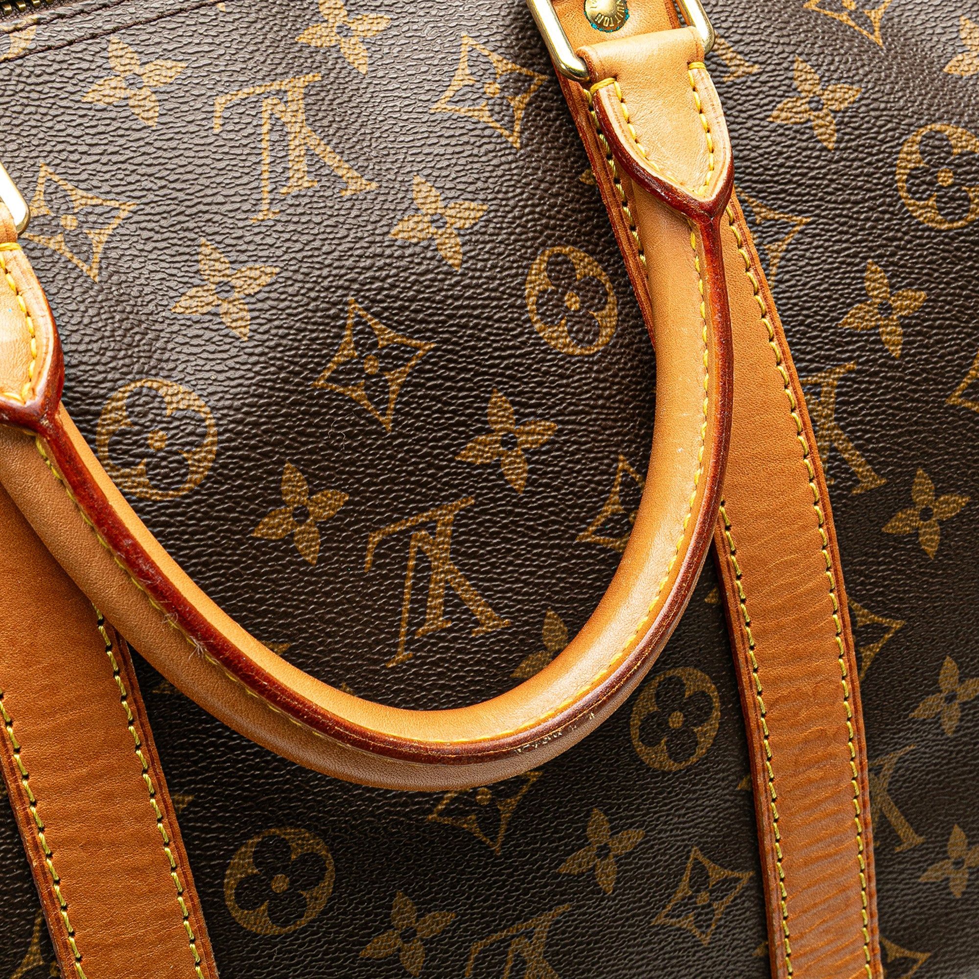 Louis Vuitton Louis Vuitton Monogram Keepall 55 Brown Size ONE SIZE - 10 Thumbnail