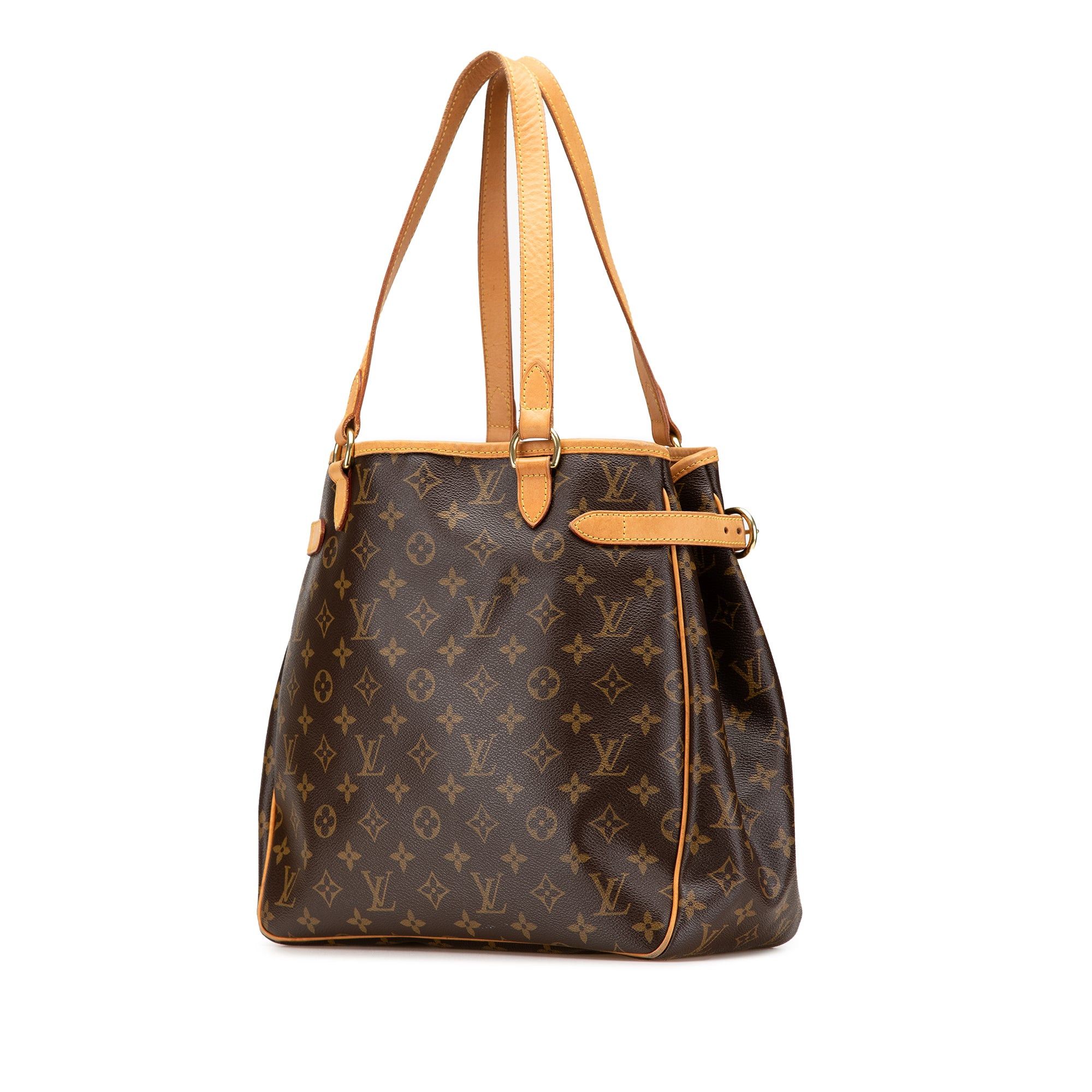 Louis Vuitton Louis Vuitton Monogram Batignolles Vertical Tote Brown Size ONE SIZE - 2 Thumbnail