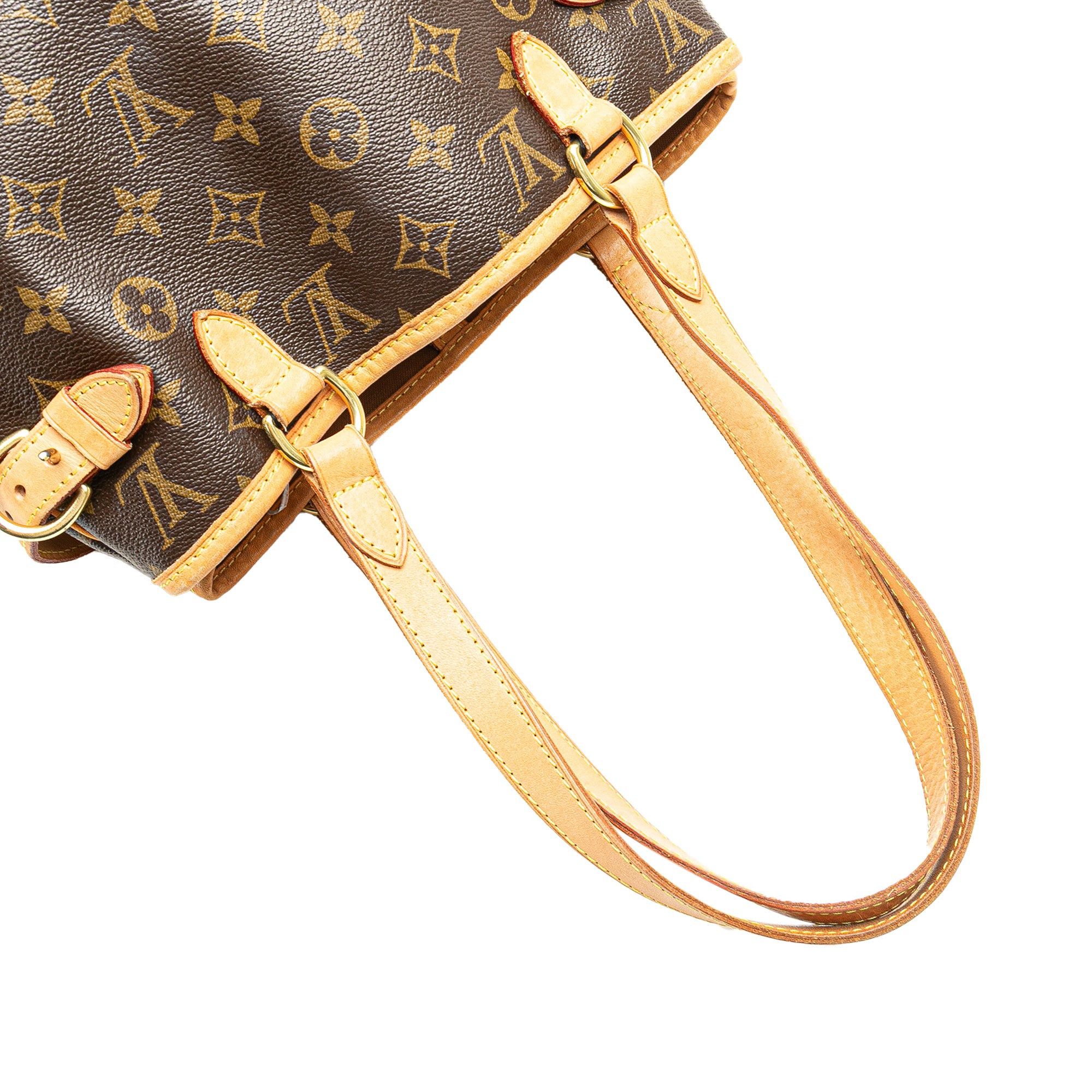 Louis Vuitton Louis Vuitton Monogram Batignolles Vertical Tote Brown Size ONE SIZE - 12 Thumbnail