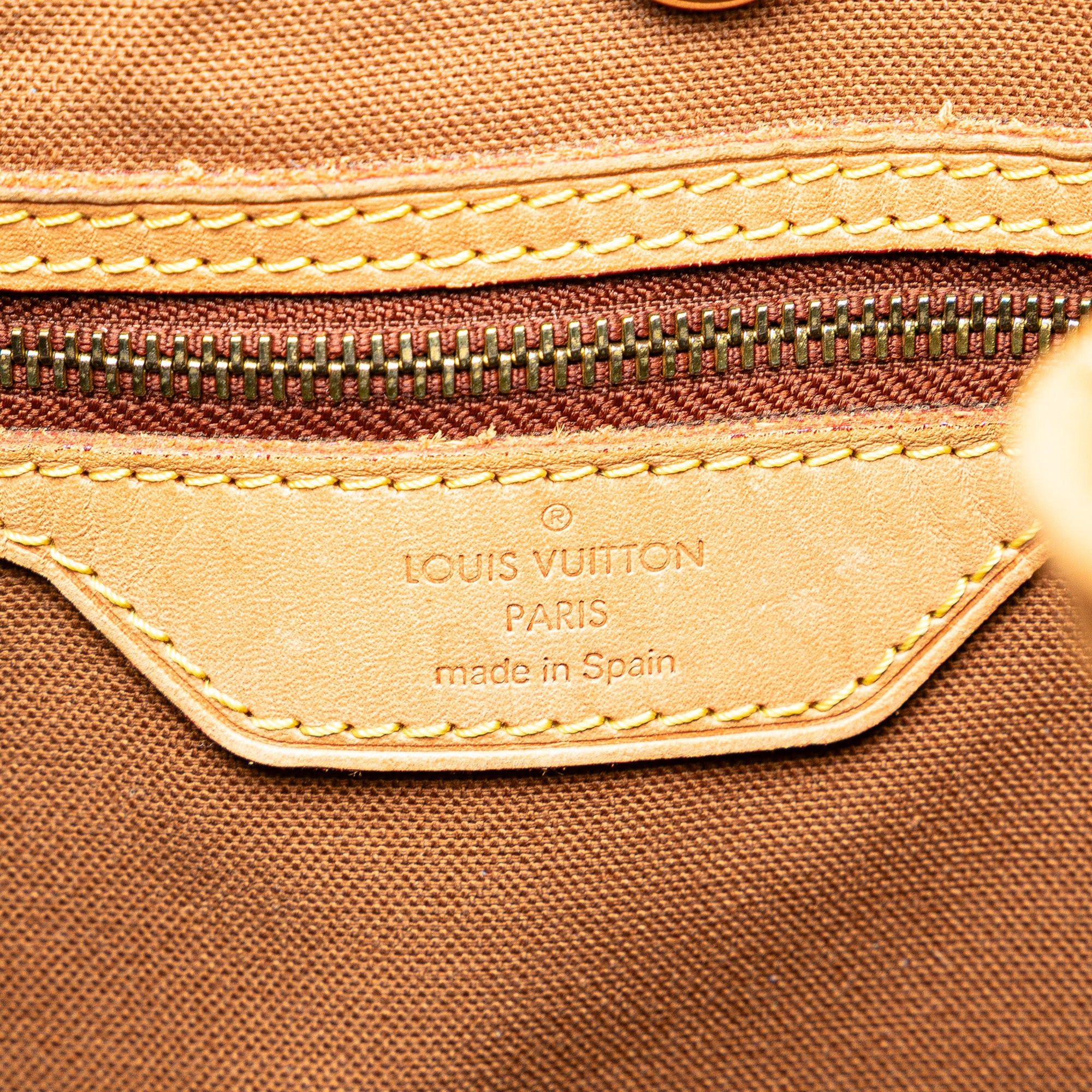 Louis Vuitton Louis Vuitton Monogram Batignolles Vertical Tote Brown Size ONE SIZE - 5 Thumbnail