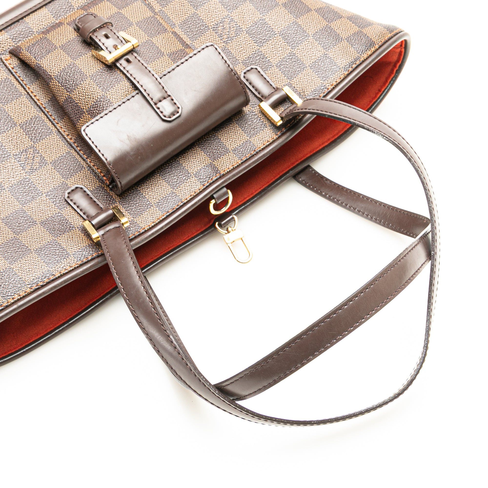 Louis Vuitton Louis Vuitton Damier Ebene Manosque PM Brown Size ONE SIZE - 11 Thumbnail