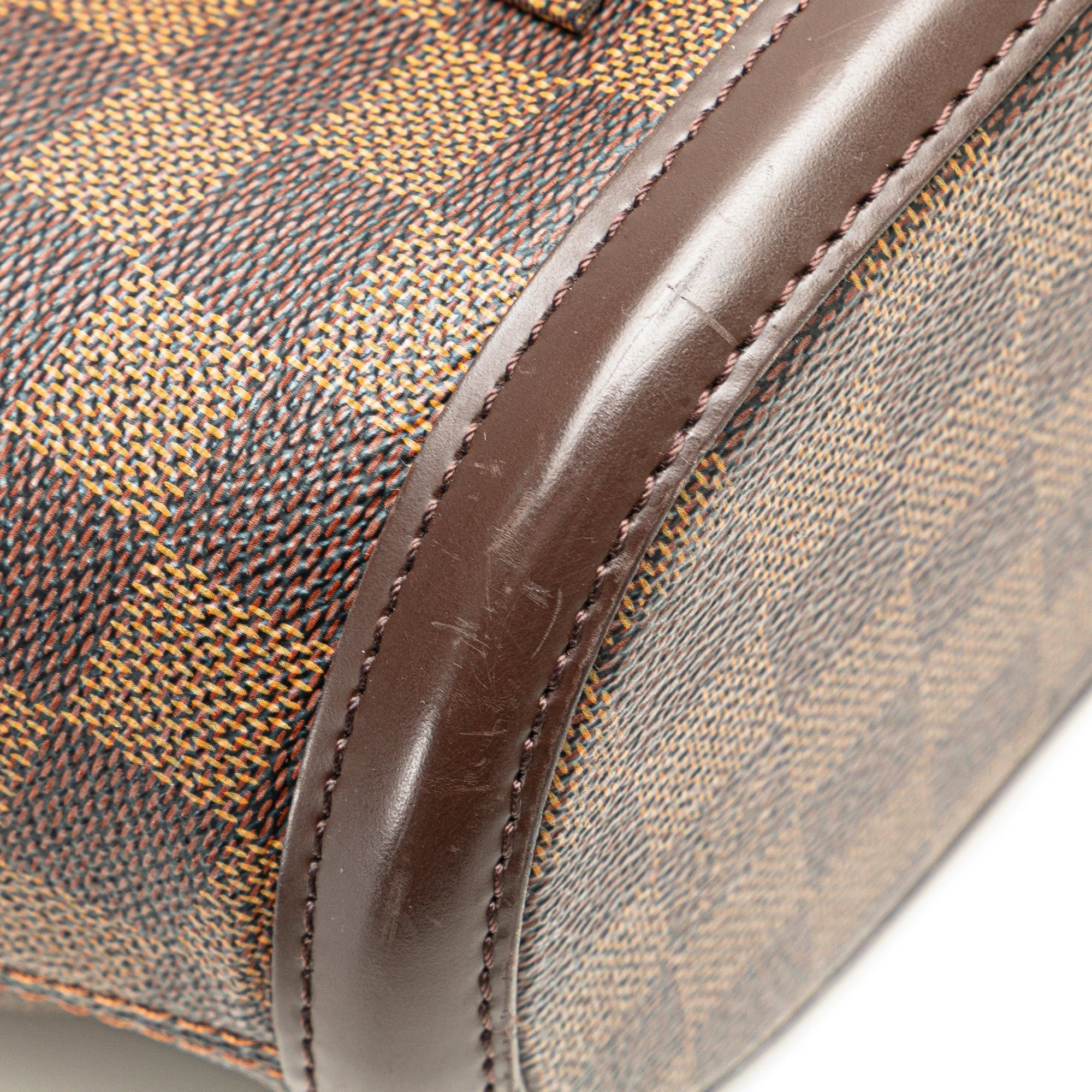 Louis Vuitton Louis Vuitton Damier Ebene Manosque PM Brown Size ONE SIZE - 10 Thumbnail