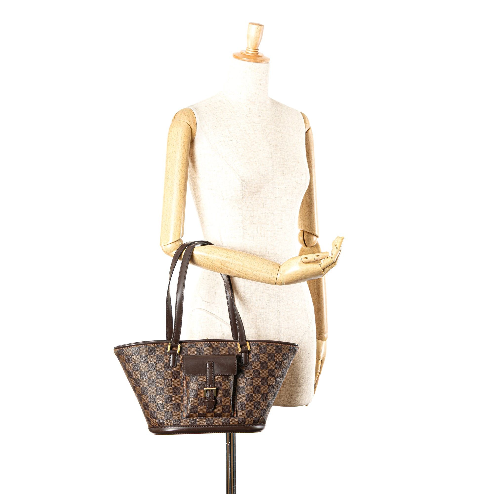 Louis Vuitton Louis Vuitton Damier Ebene Manosque PM Brown Size ONE SIZE - 12 Thumbnail