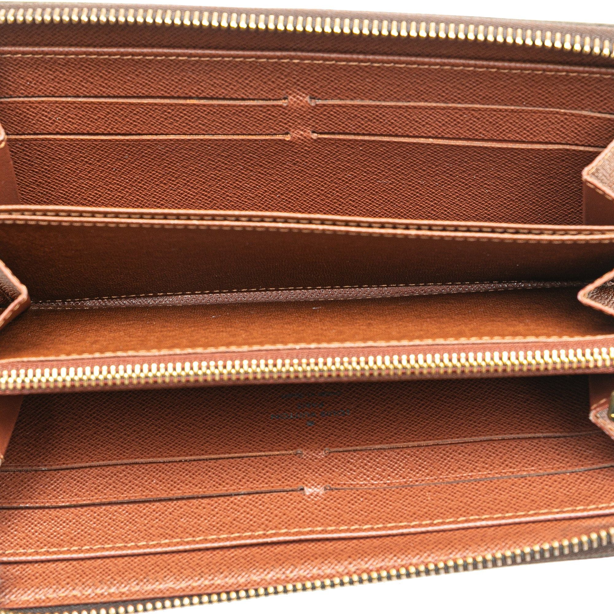 Louis Vuitton Louis Vuitton Monogram Zippy Long Wallet Brown Size ONE SIZE - 4 Thumbnail