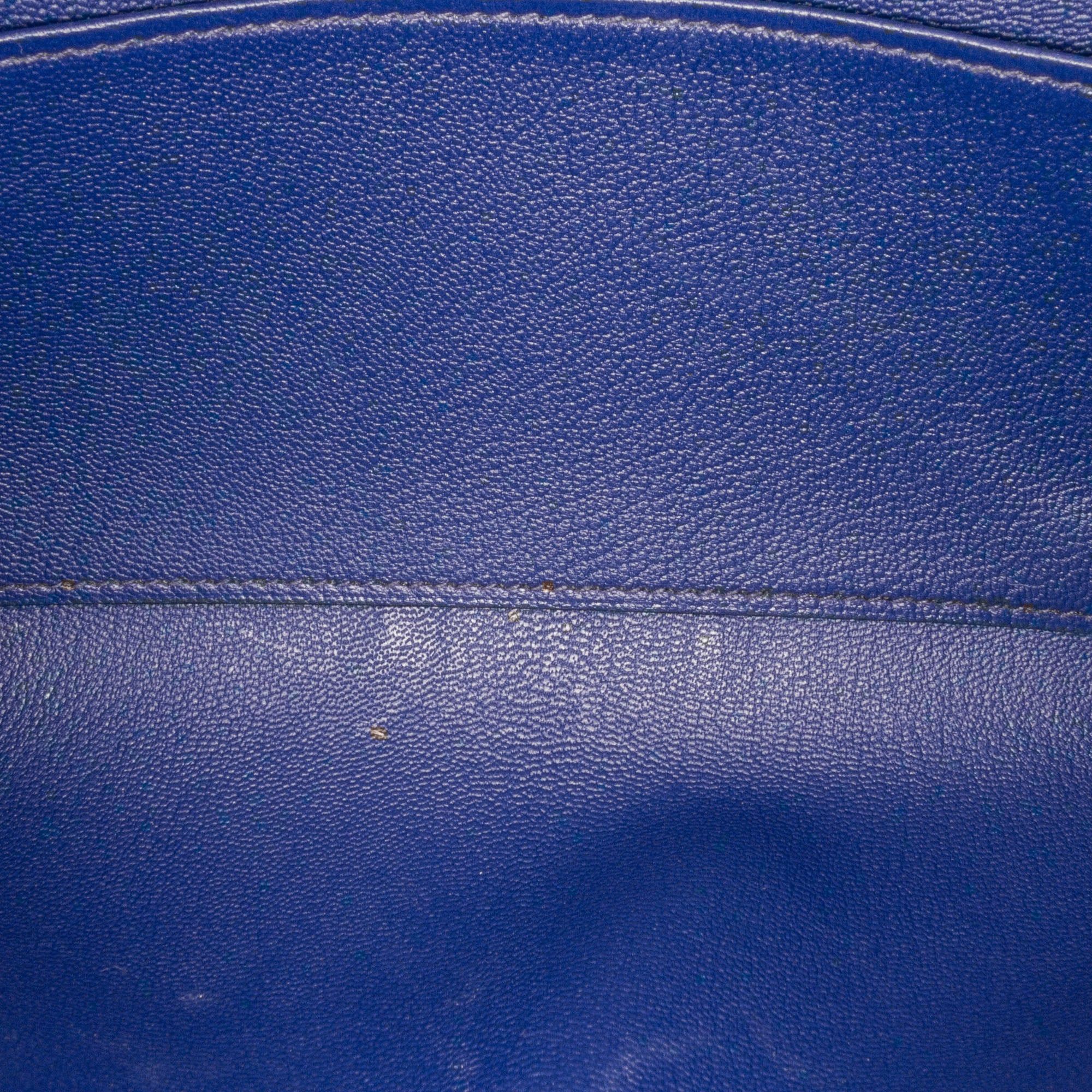 Hermes Hermès Tadelakt Medor Clutch 23 Blue Size ONE SIZE - 4 Thumbnail