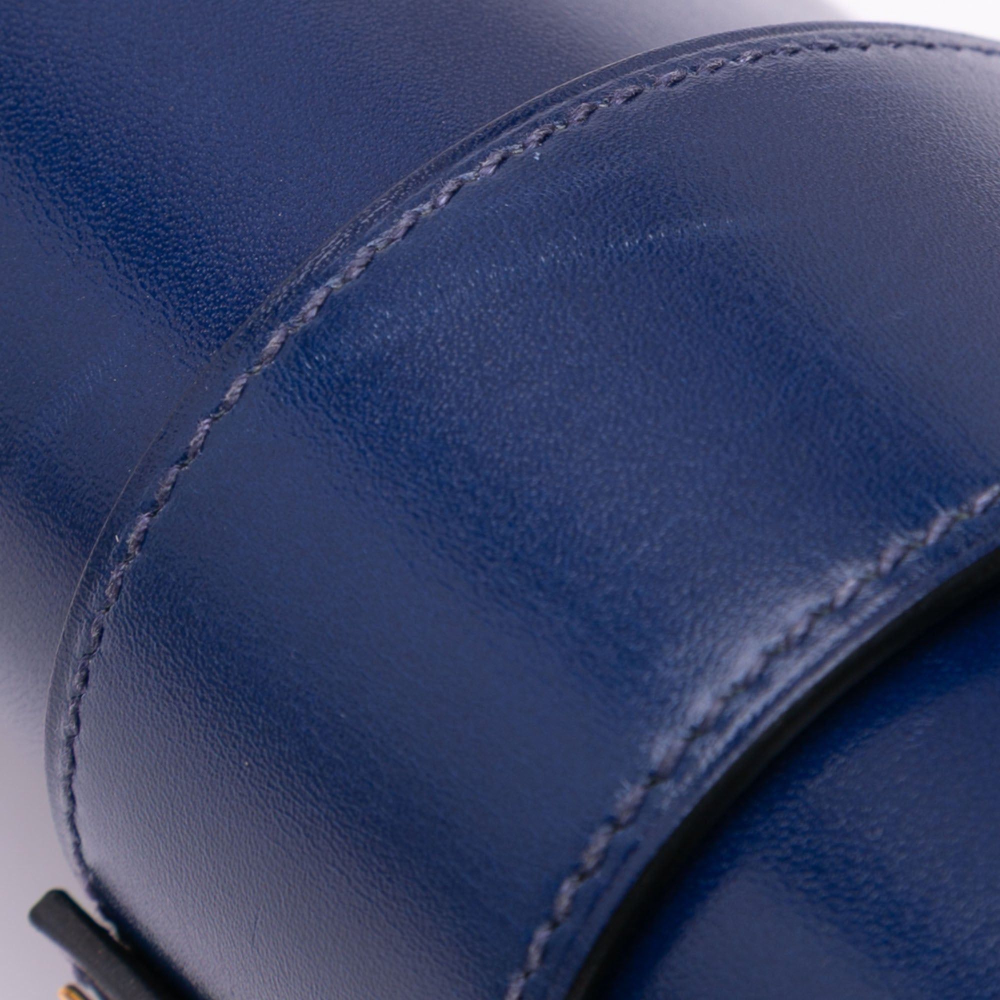 Hermes Hermès Tadelakt Medor Clutch 23 Blue Size ONE SIZE - 6 Thumbnail