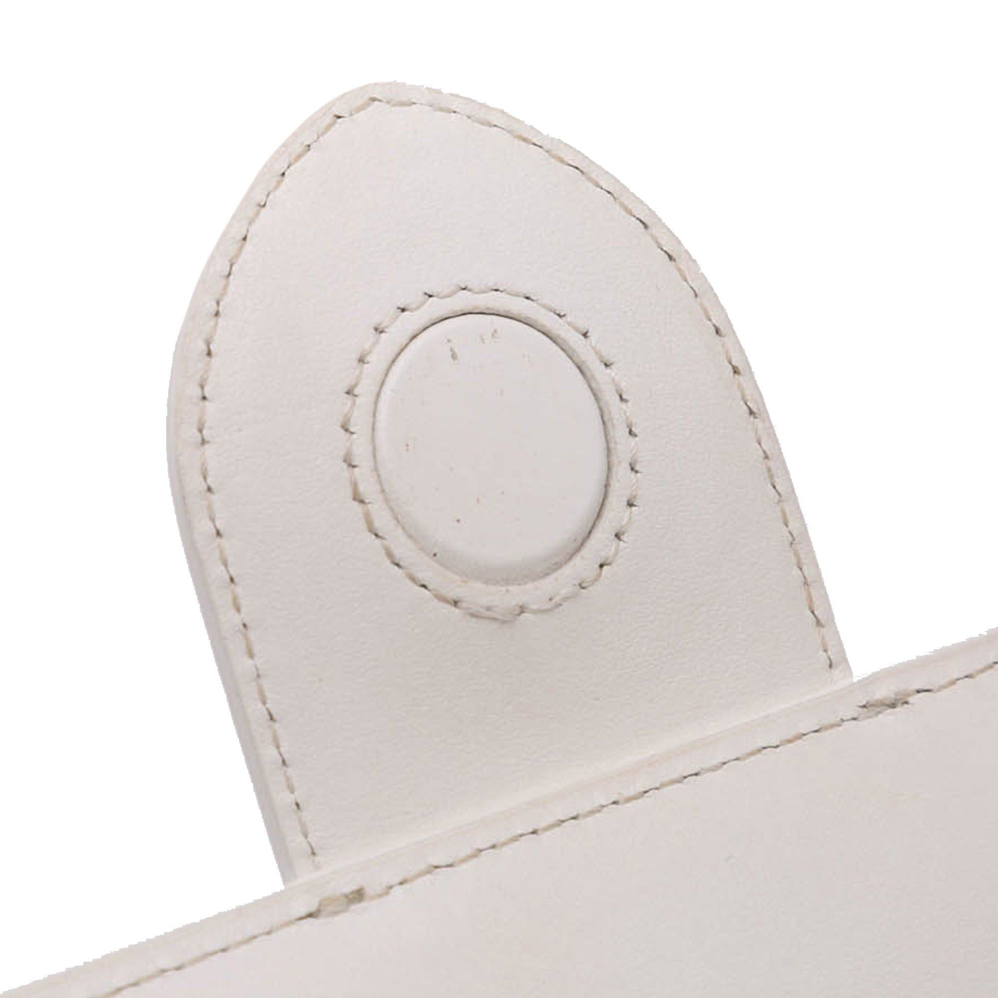 Jacquemus Jacquemus Calfskin Le Bambino Long White Size ONE SIZE - 7 Thumbnail