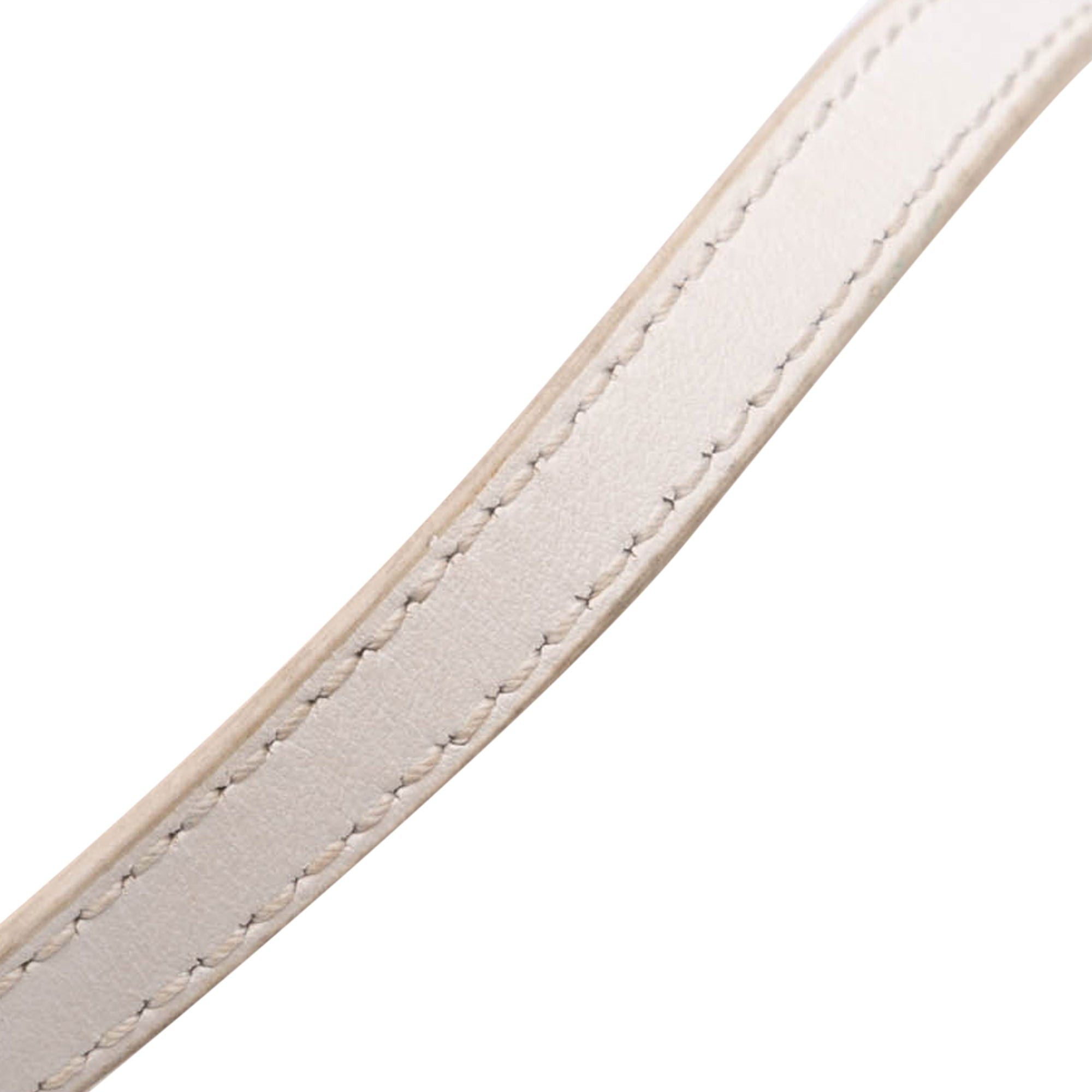 Jacquemus Jacquemus Calfskin Le Bambino Long White Size ONE SIZE - 9 Thumbnail