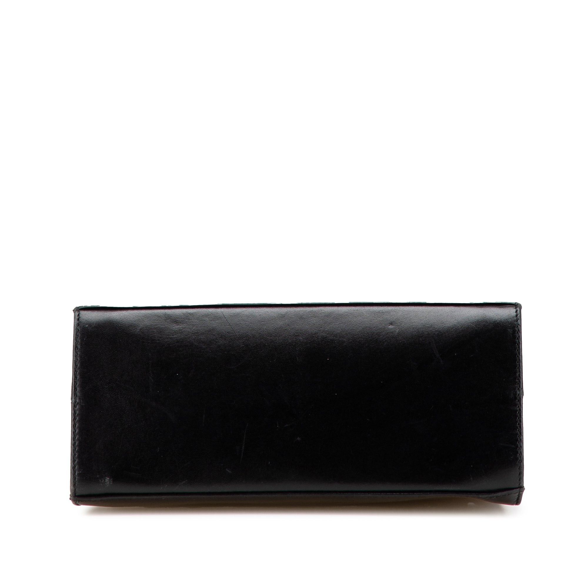 Salvatore Ferragamo Ferragamo Leather Gancini Chain Crossbody Black Size ONE SIZE - 3 Thumbnail