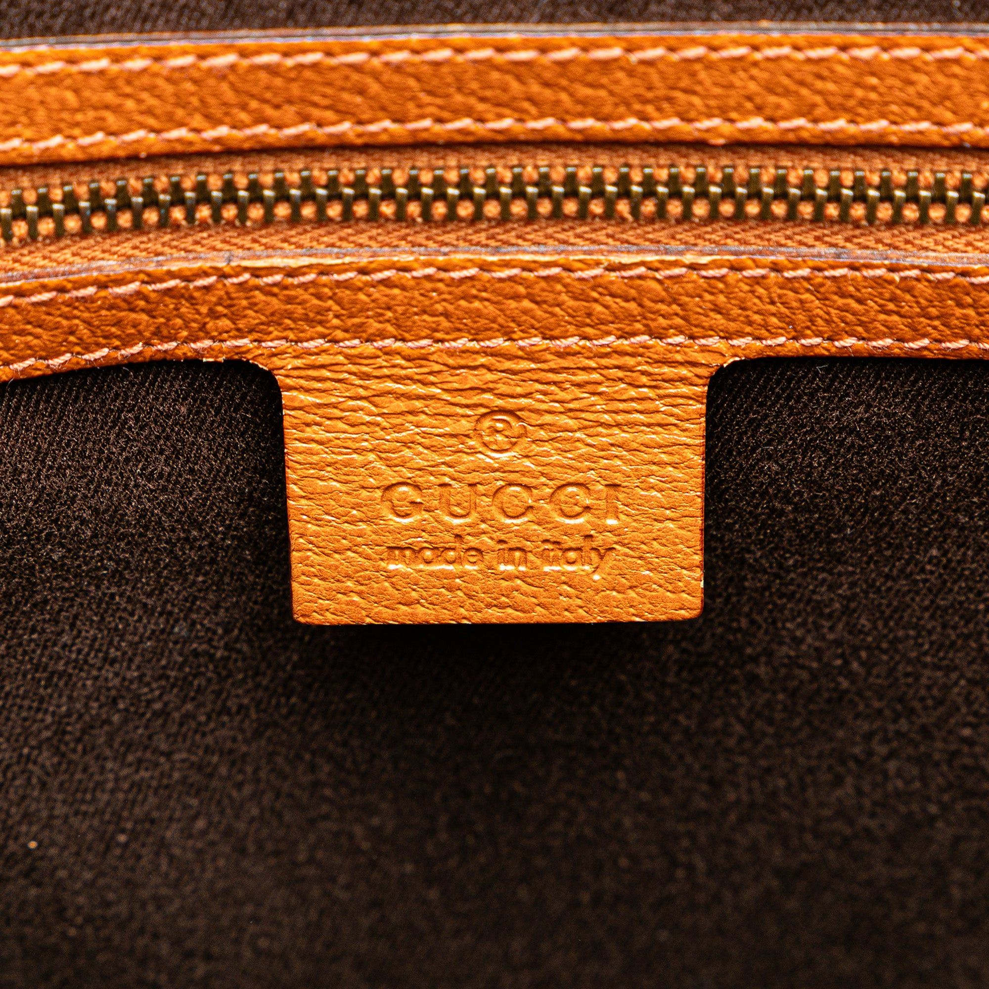 Gucci Gucci GG Canvas Nailhead Handbag Brown Size ONE SIZE - 5 Thumbnail