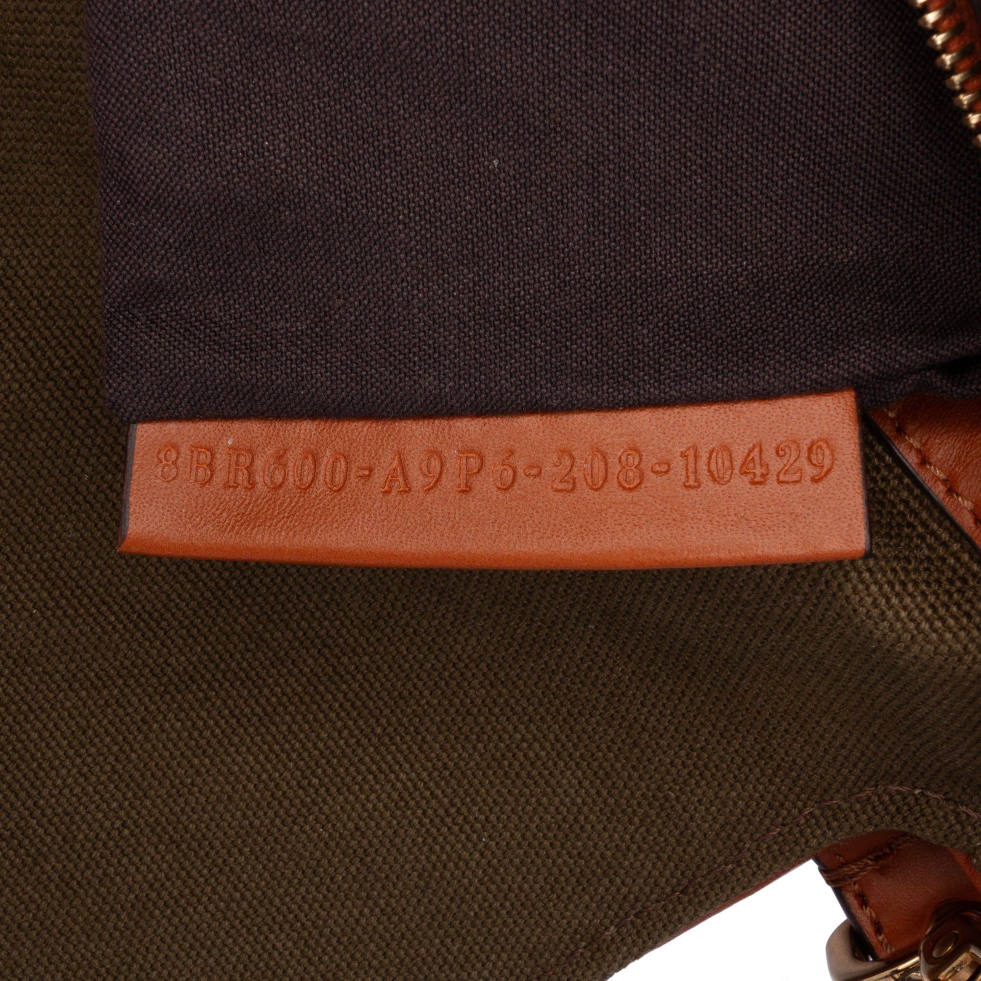 Fendi Fendi Zucca Embroidered Canvas Baguette Satchel Brown Size ONE SIZE - 5 Thumbnail