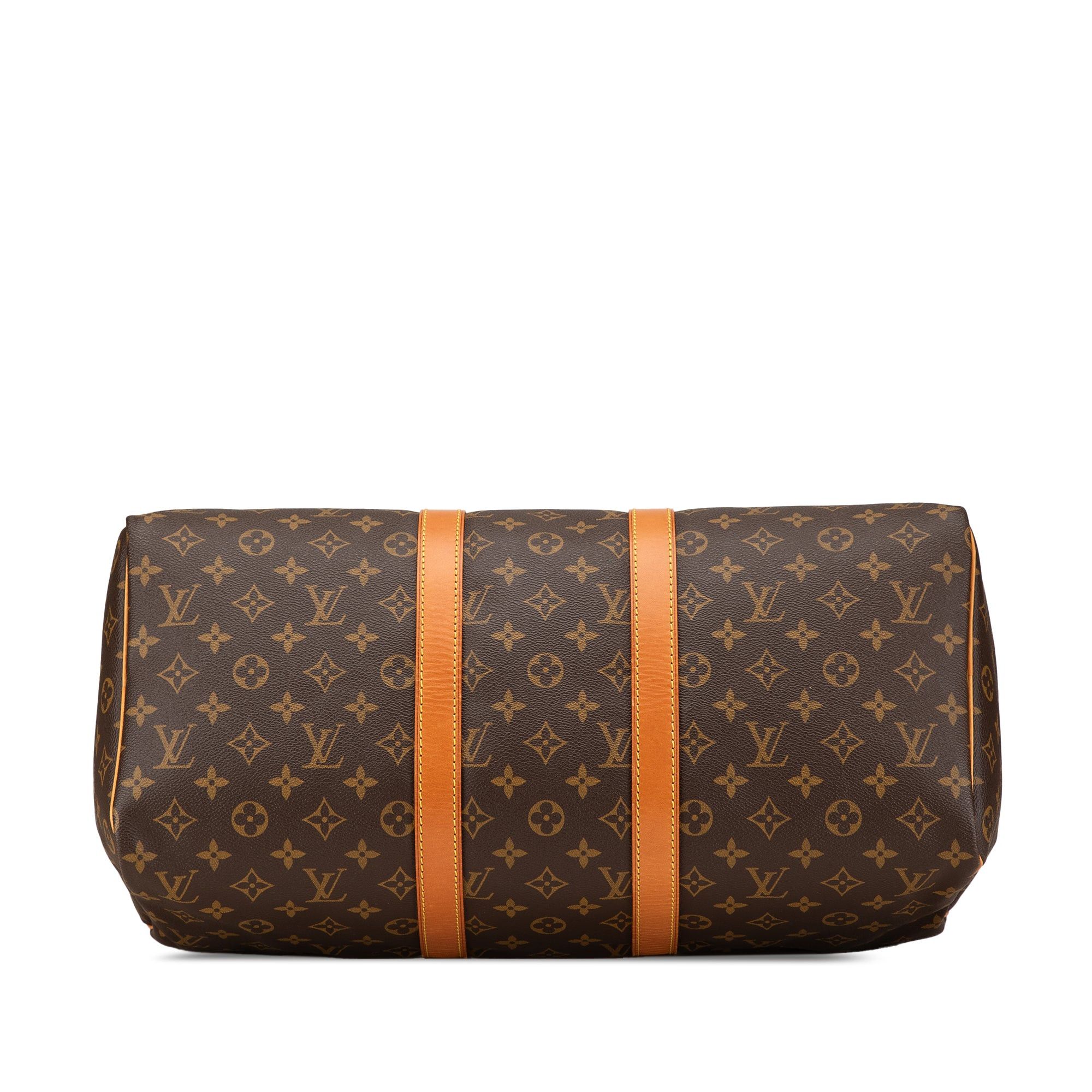 Louis Vuitton Louis Vuitton Monogram Keepall 45 Brown Size ONE SIZE - 3 Thumbnail