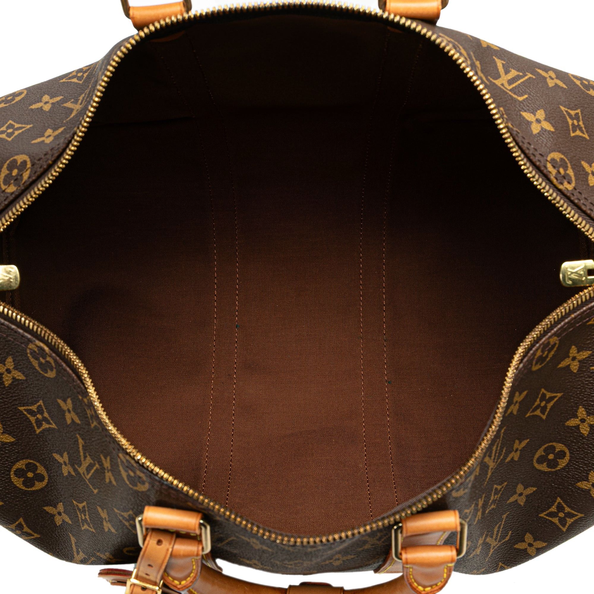 Louis Vuitton Louis Vuitton Monogram Keepall 45 Brown Size ONE SIZE - 4 Thumbnail