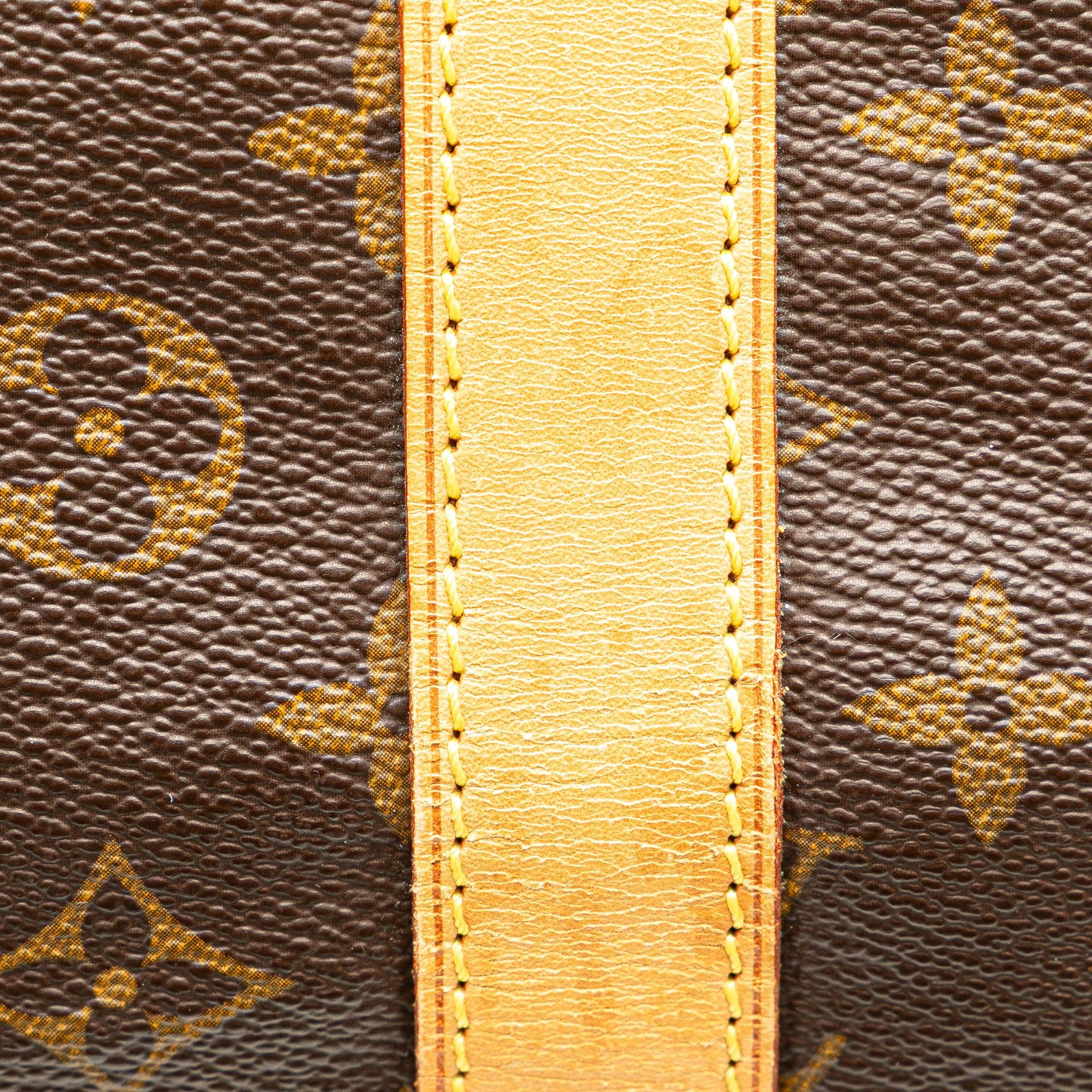 Louis Vuitton Louis Vuitton Monogram Keepall Bandouliere 60 Brown Size ONE SIZE - 8 Thumbnail