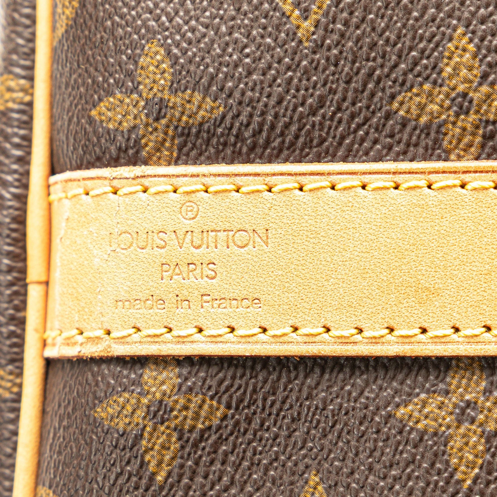 Louis Vuitton Louis Vuitton Monogram Keepall Bandouliere 60 Brown Size ONE SIZE - 4 Thumbnail